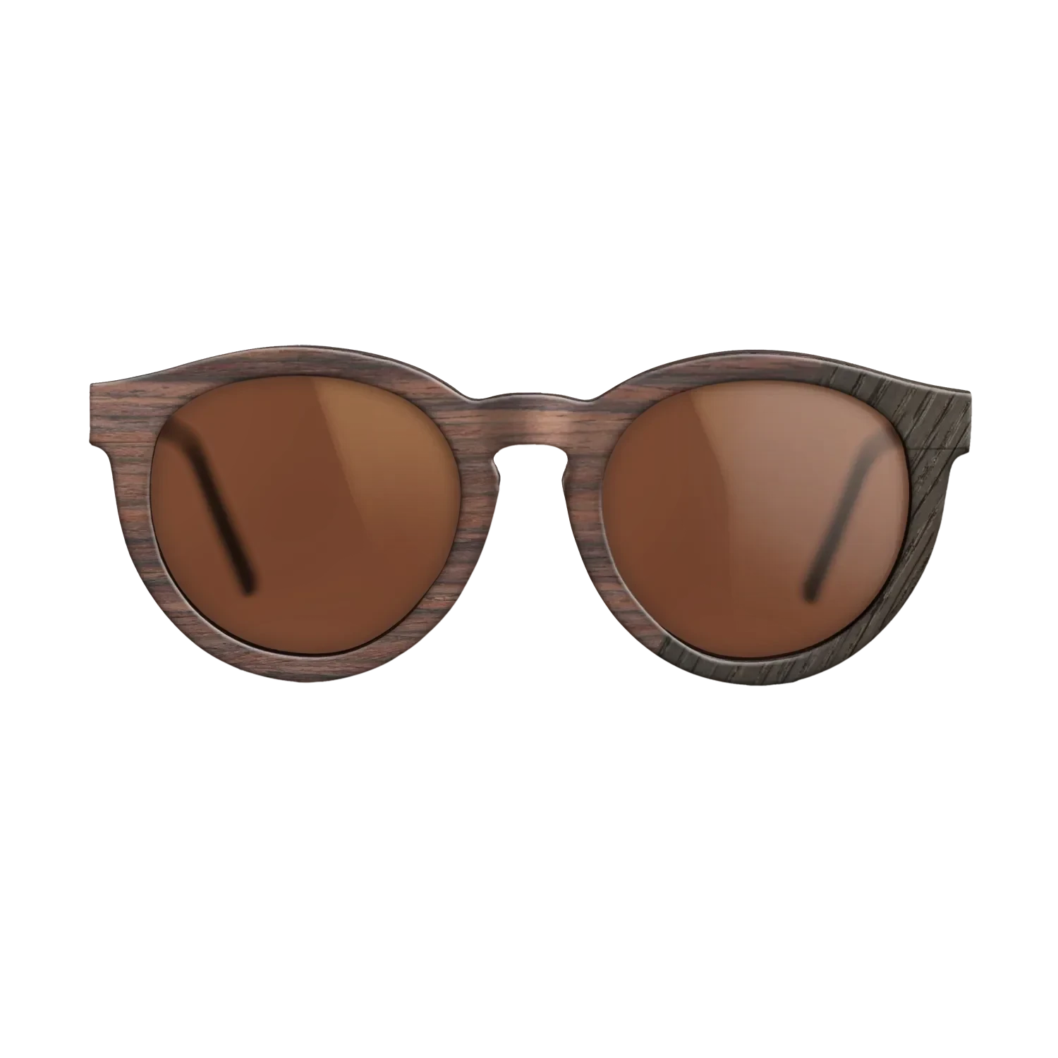 Rosewood Reconstituted,Fumed Oak: Dicut - The Rebel - Round - SIRIS wood optic