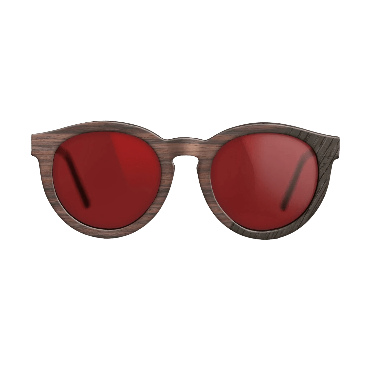 Rosewood Reconstituted,Fumed Oak: Dicut - The Rebel - Round - SIRIS wood optic