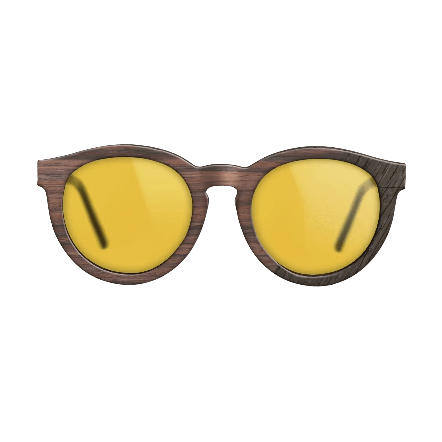 Rosewood Reconstituted,Fumed Oak: Dicut - The Rebel - Round - SIRIS wood optic