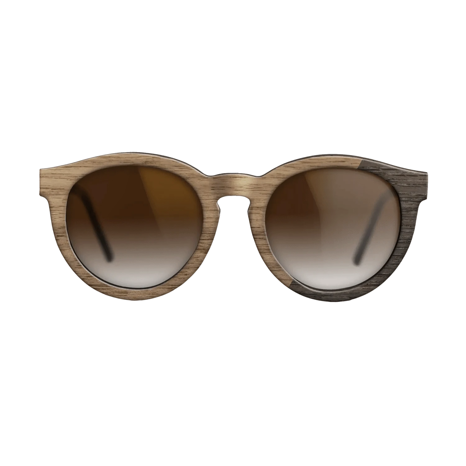 Walnut: Straight Grain,Fumed Oak: Dicut - The Rebel - Round - SIRIS wood optic