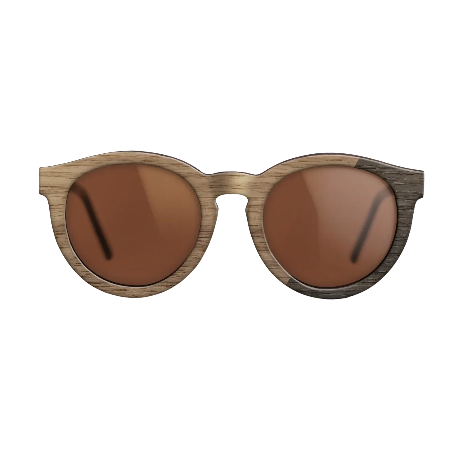Walnut: Straight Grain,Fumed Oak: Dicut - The Rebel - Round - SIRIS wood optic
