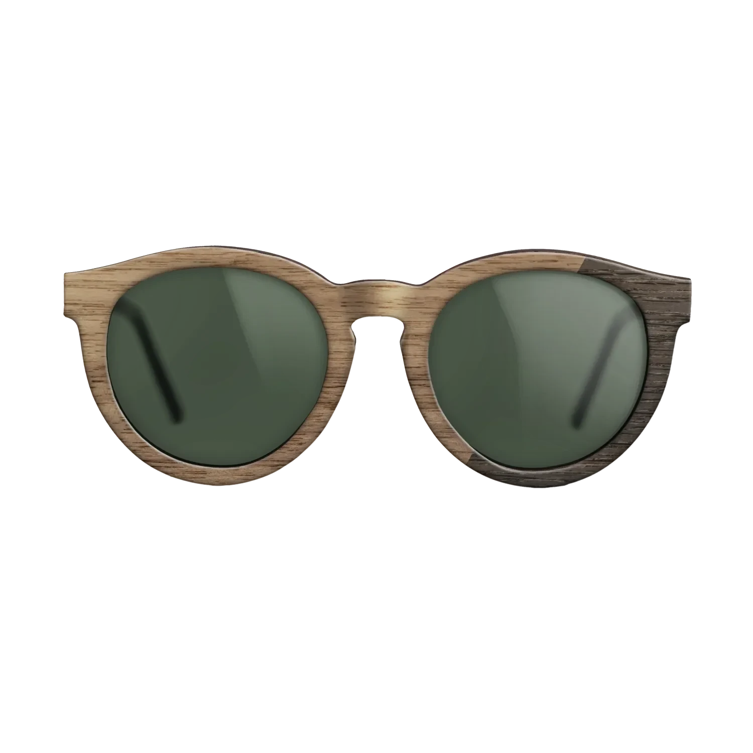 Walnut: Straight Grain,Fumed Oak: Dicut - The Rebel - Round - SIRIS wood optic
