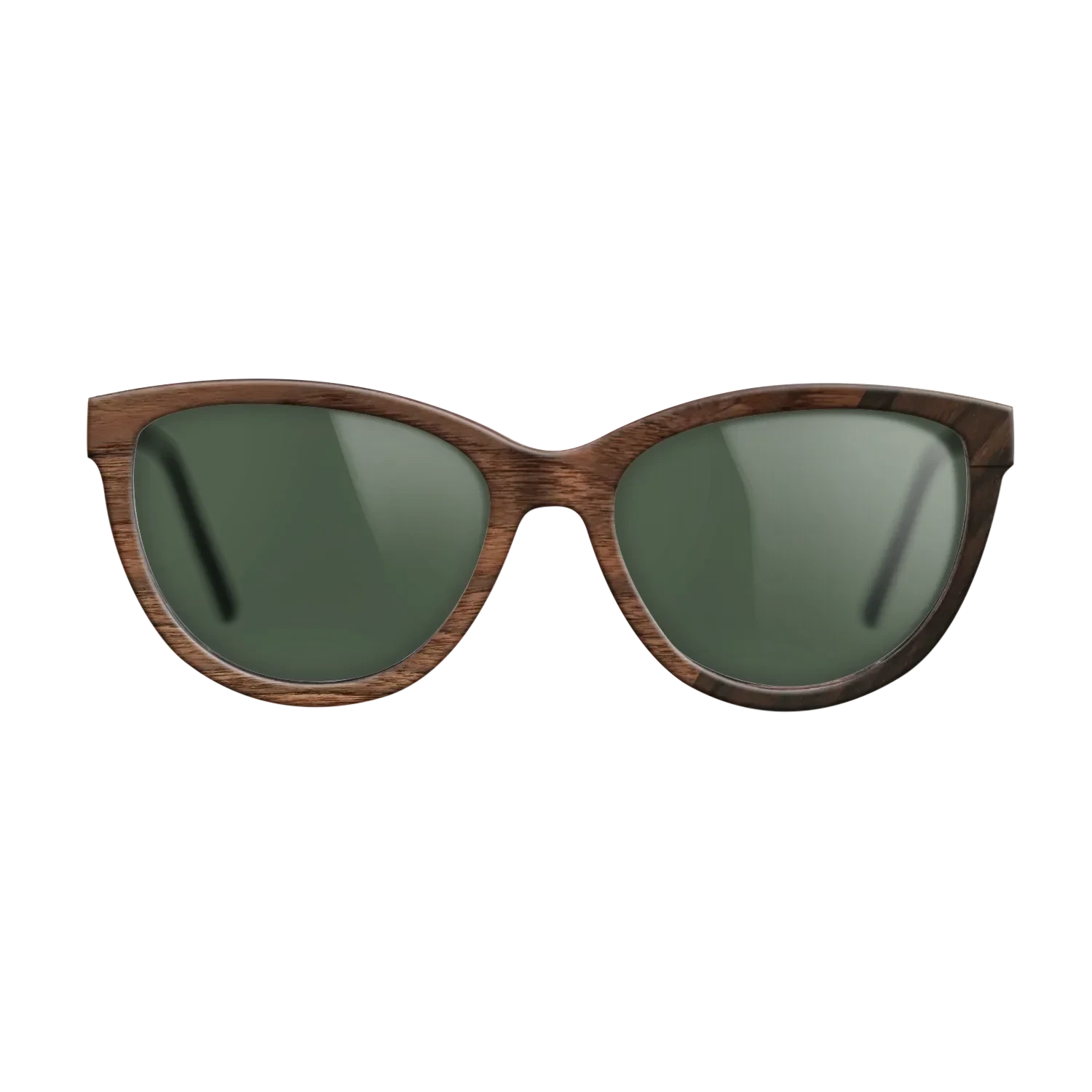 Walnut Claro Light,Ziricote Dark Quartered: Dicut - The Maiden - Cat - SIRIS wood optic