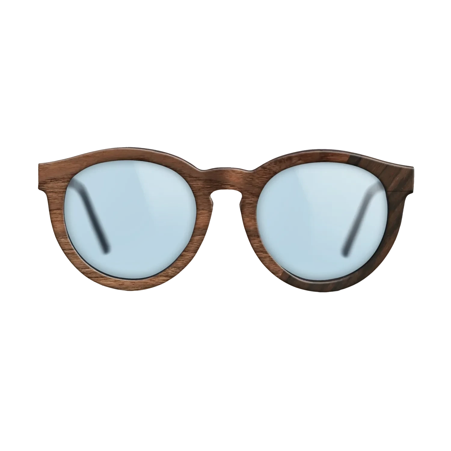 Walnut Claro Light,Ziricote Dark Quartered: Dicut - The Rebel - Round - SIRIS wood optic