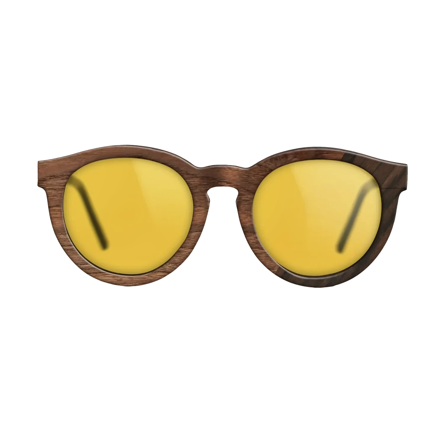 Walnut Claro Light,Ziricote Dark Quartered: Dicut - The Rebel - Round - SIRIS wood optic
