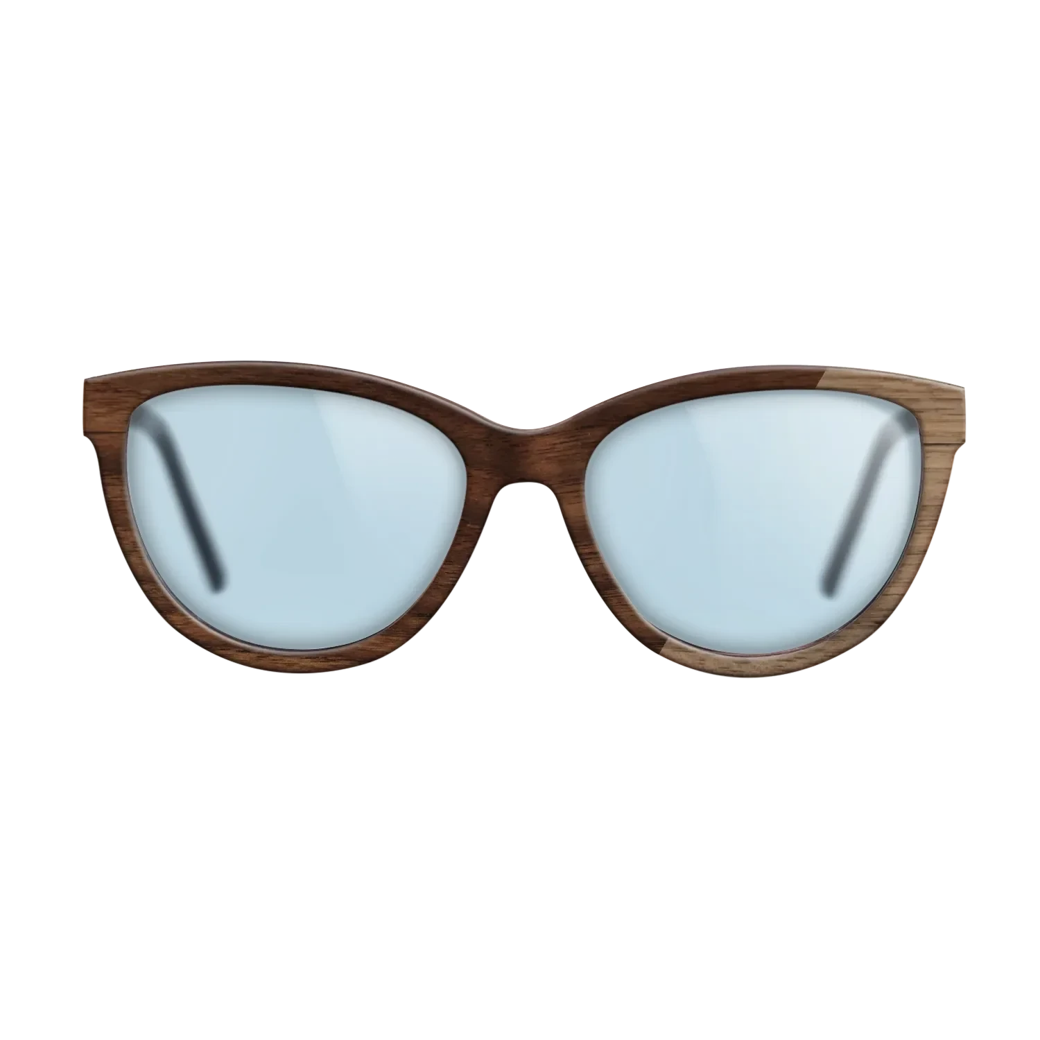 Walnut: Straight Grain,Walnut Claro Dark: Dicut - The Maiden - Cat - SIRIS wood optic