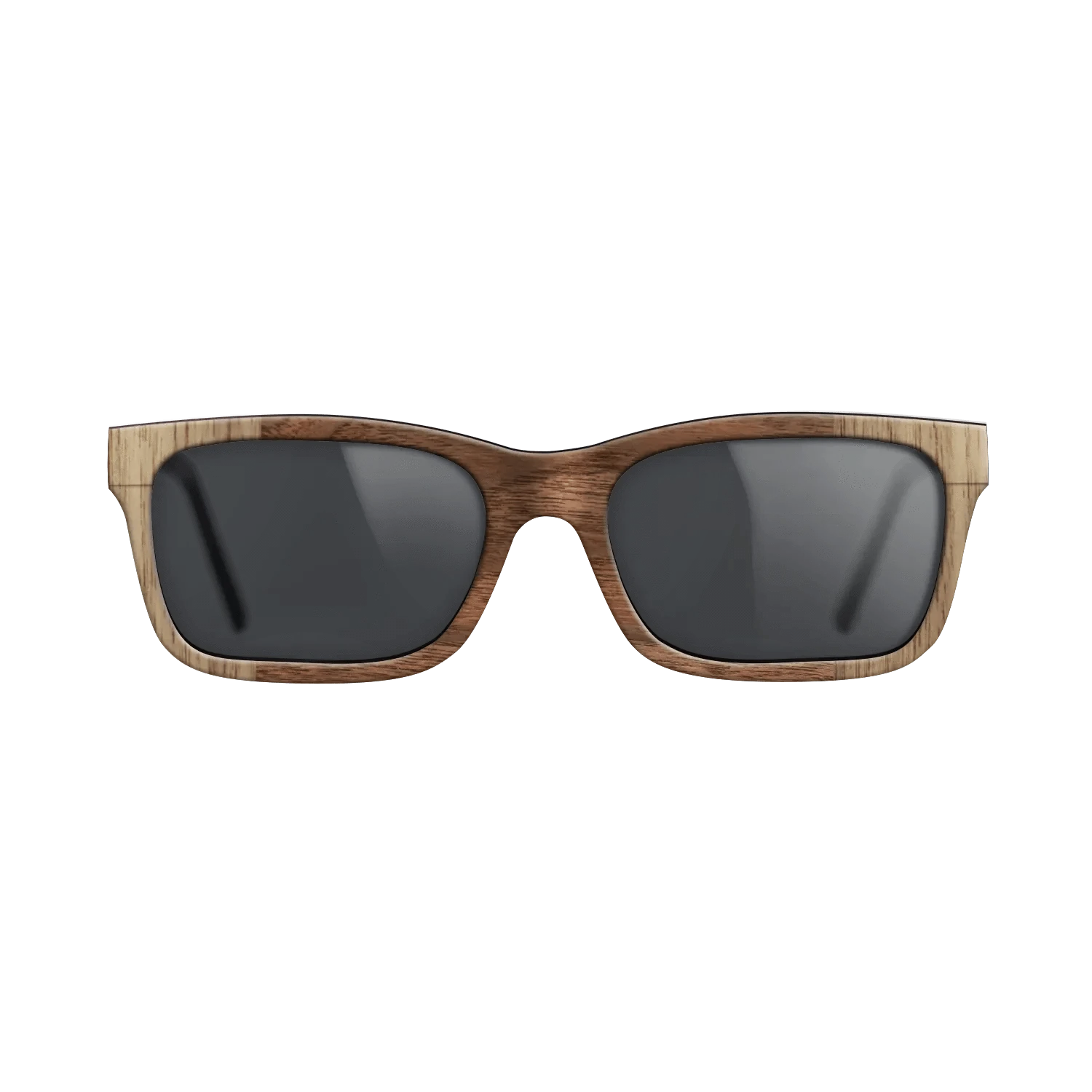 Walnut: Straight Grain,Santos Rosewood Dark,Walnut Claro Dark: Recursive - The Sage - Rectangle - SIRIS wood optic