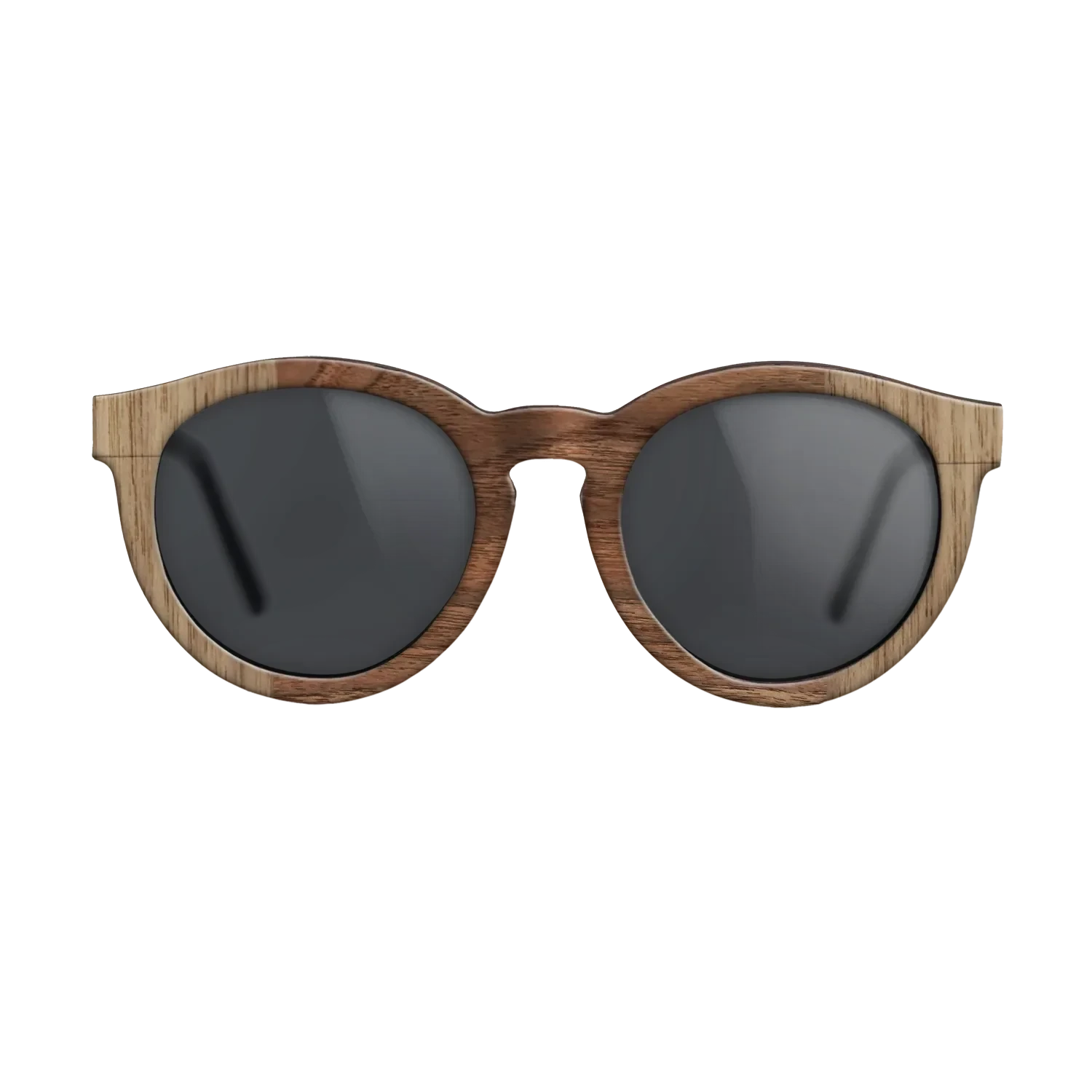 Walnut: Straight Grain,Santos Rosewood Dark,Walnut Claro Dark: Recursive - The Rebel - Round - SIRIS wood optic