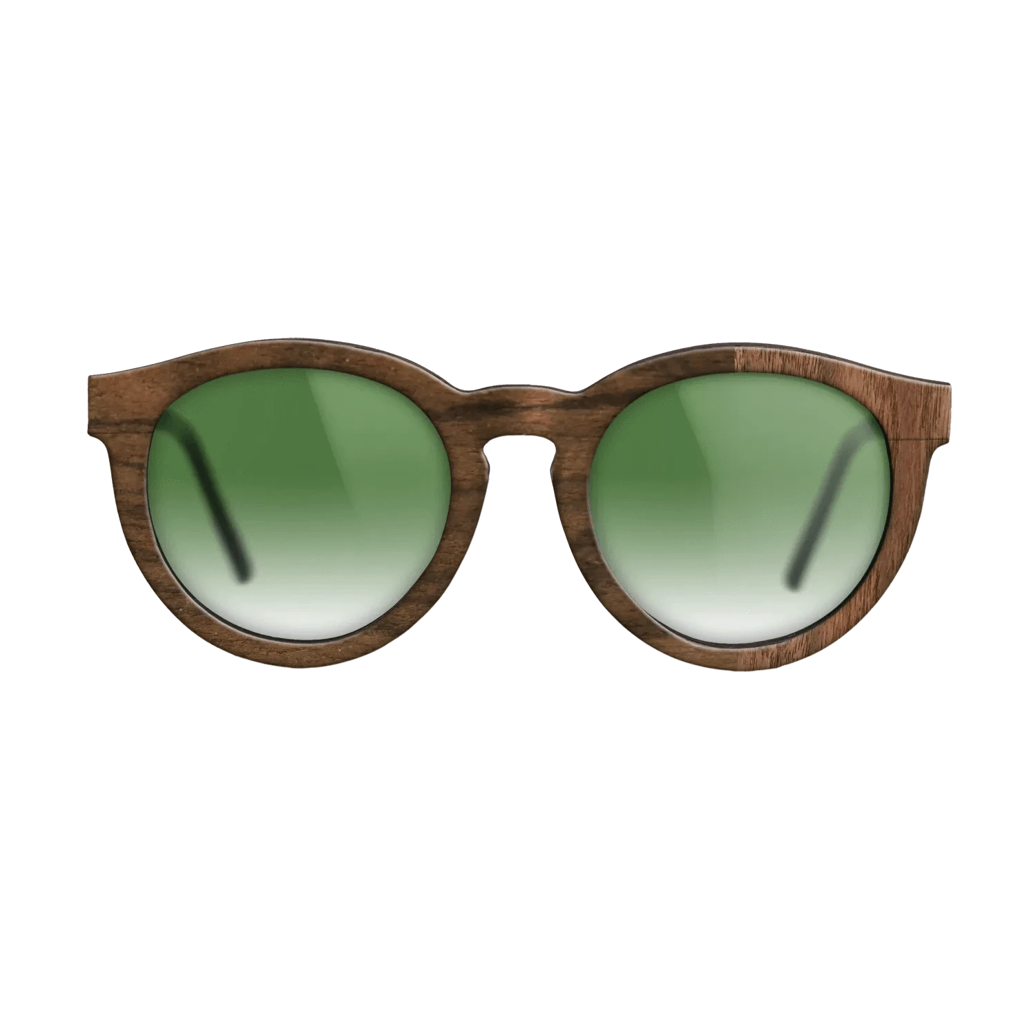 Ziricote Dark Quartered,Walnut Claro Dark: Splice - The Rebel - Round - SIRIS wood optic