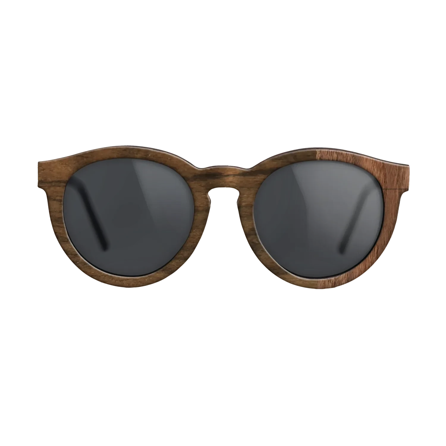 Ziricote Dark Quartered,Walnut Claro Dark: Splice - The Rebel - Round - SIRIS wood optic