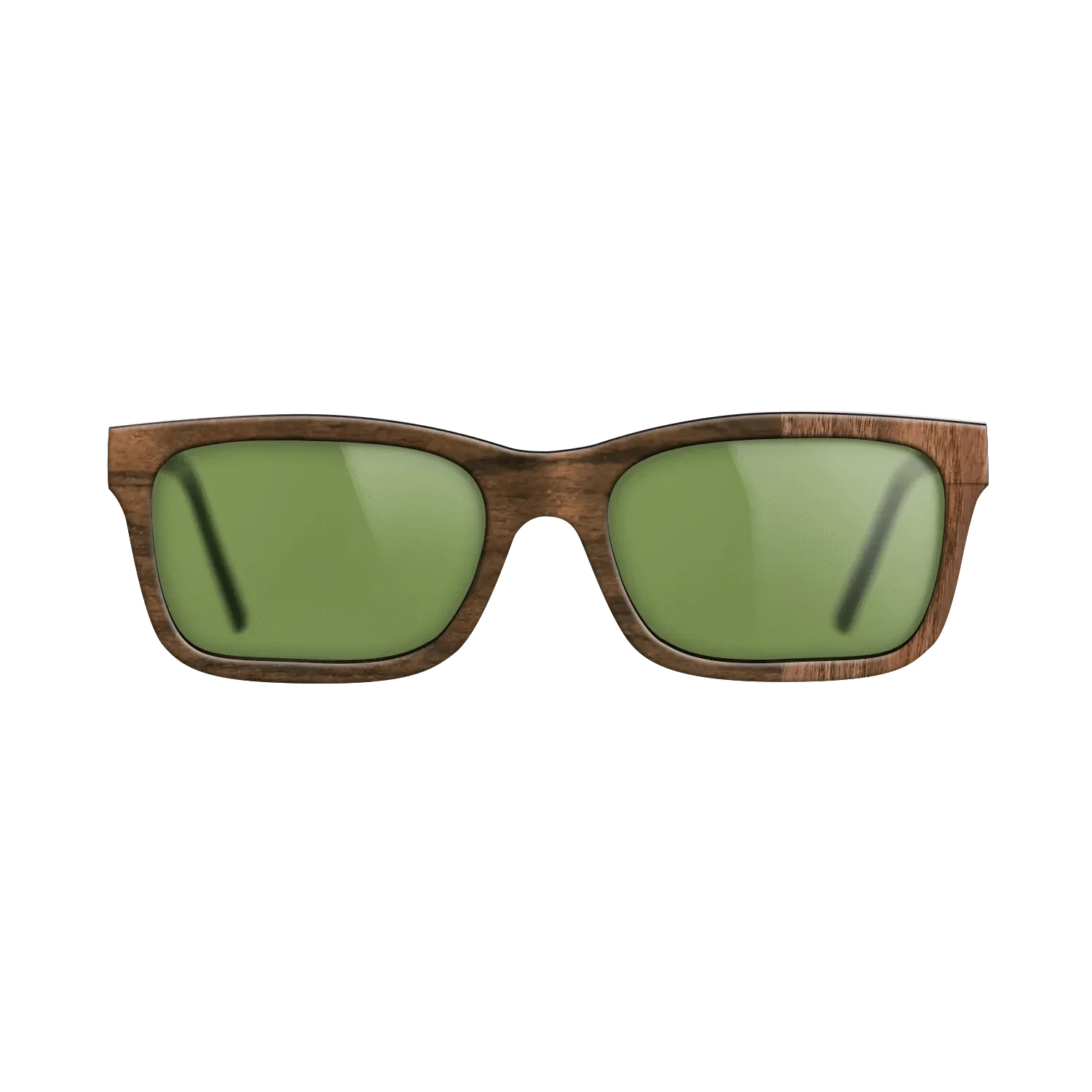 Ziricote Dark Quartered,Walnut Claro Dark: Splice - The Sage - Rectangle - SIRIS wood optic