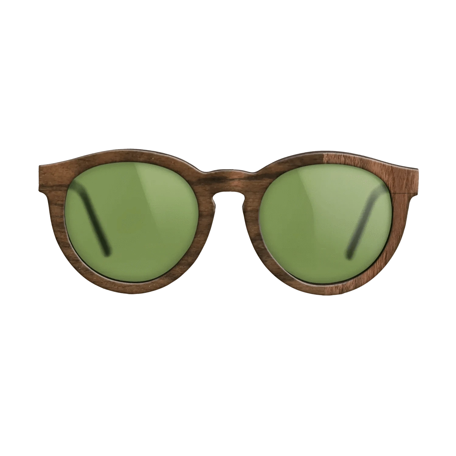 Ziricote Dark Quartered,Walnut Claro Dark: Splice - The Rebel - Round - SIRIS wood optic