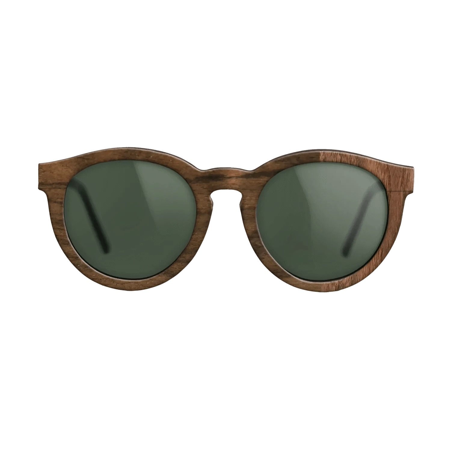 Ziricote Dark Quartered,Walnut Claro Dark: Splice - The Rebel - Round - SIRIS wood optic