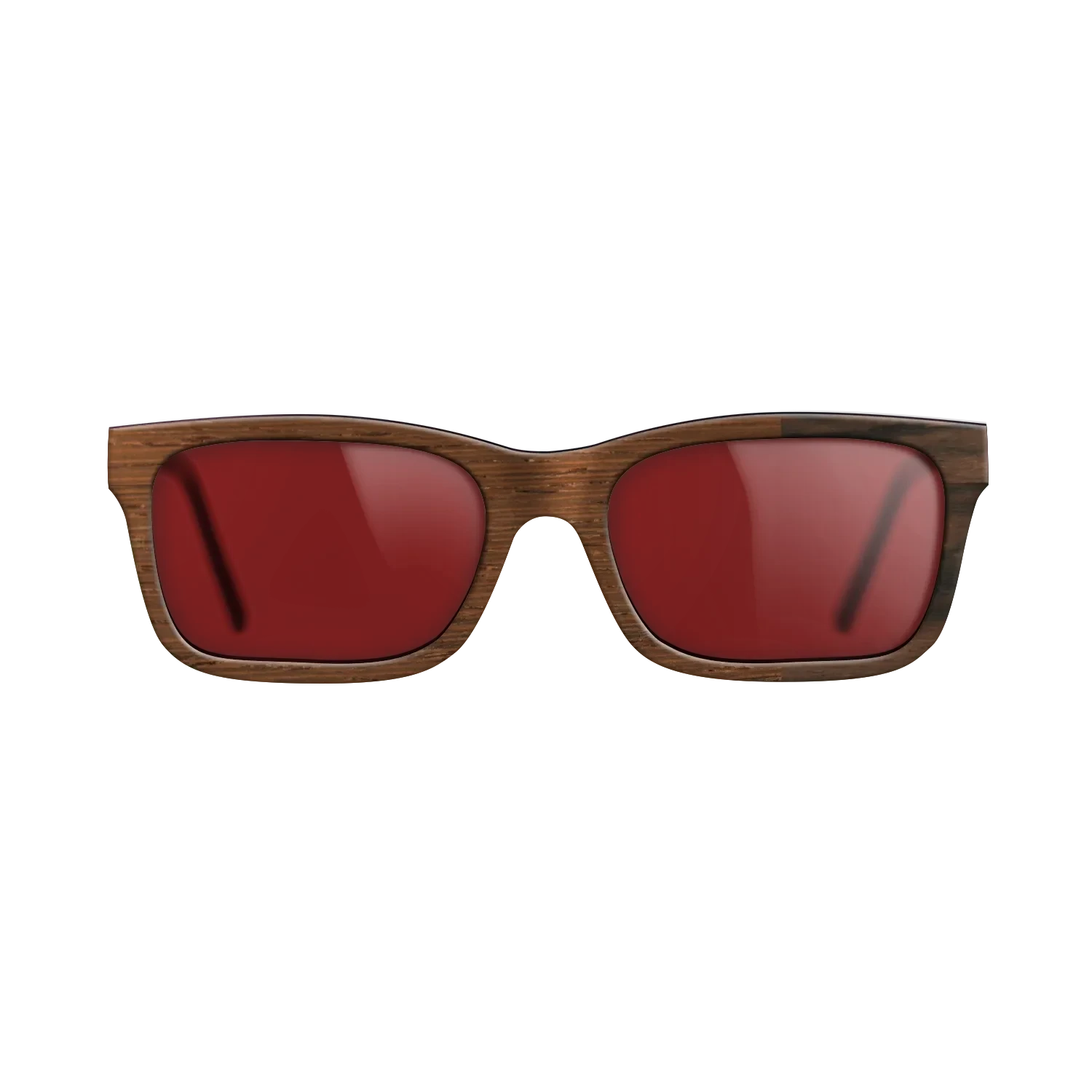 Wenge,Ziricote Dark Quartered: Splice - The Sage - Rectangle - SIRIS wood optic