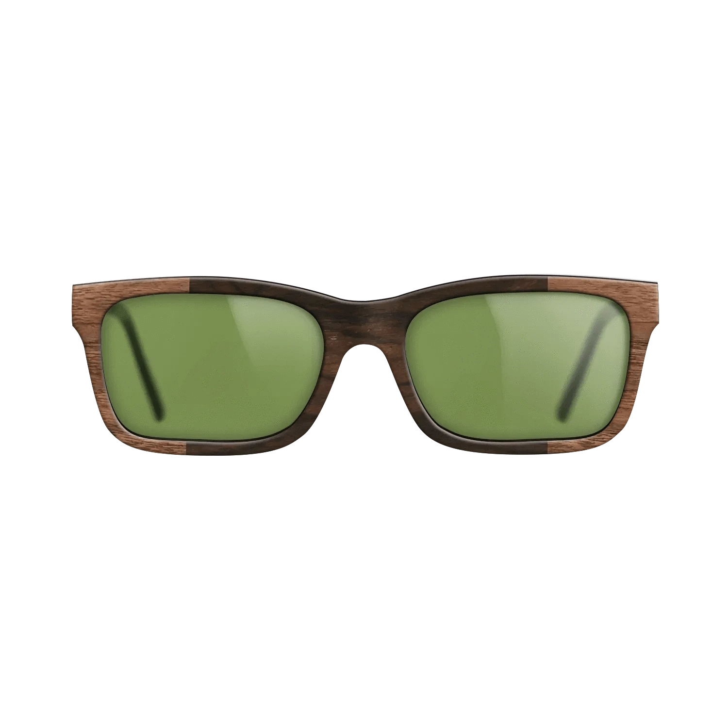 Ziricote Dark Quartered,Santos Rosewood Dark,Walnut Claro Dark: Recursive - The Sage - Rectangle - SIRIS wood optic
