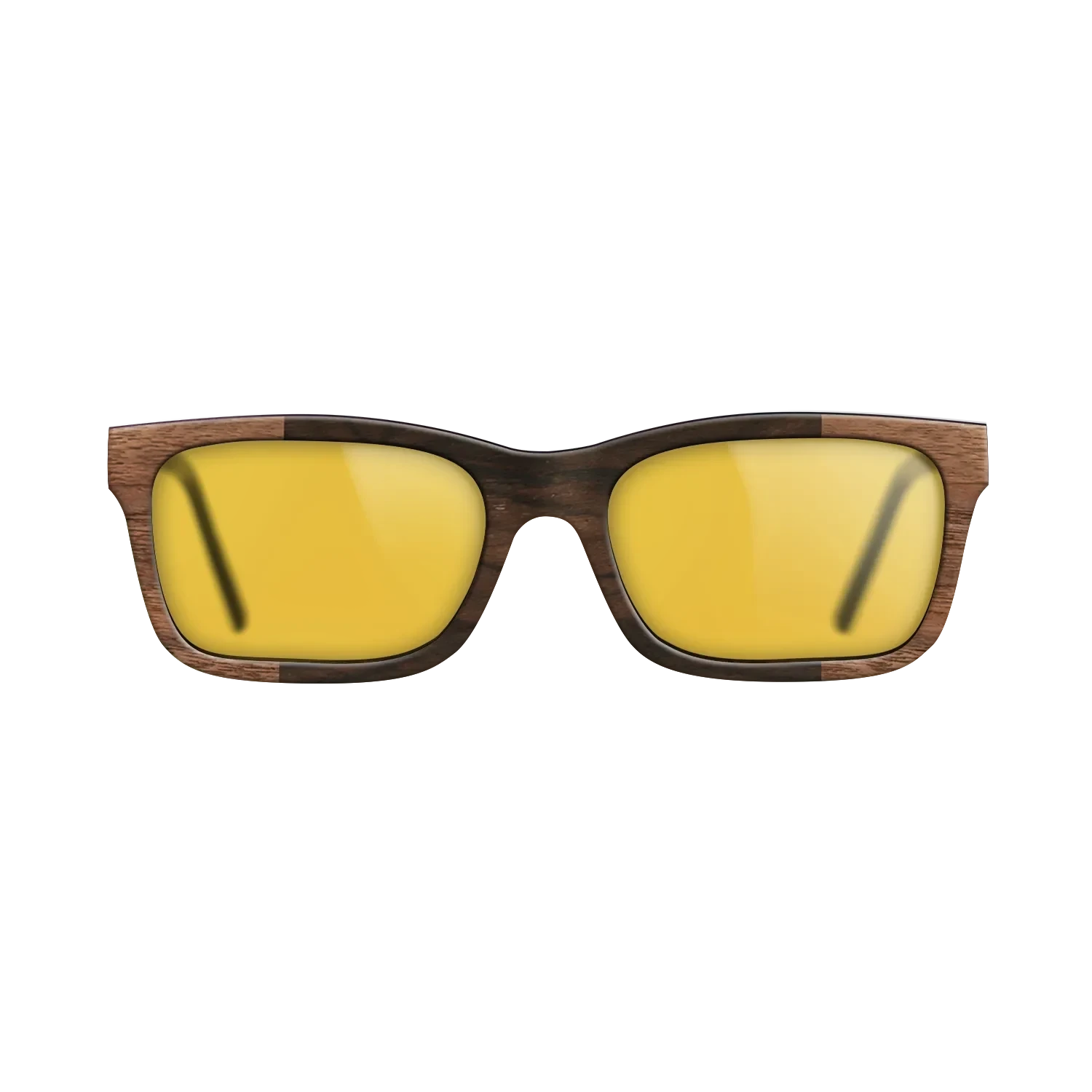 Ziricote Dark Quartered,Santos Rosewood Dark,Walnut Claro Dark: Recursive - The Sage - Rectangle - SIRIS wood optic