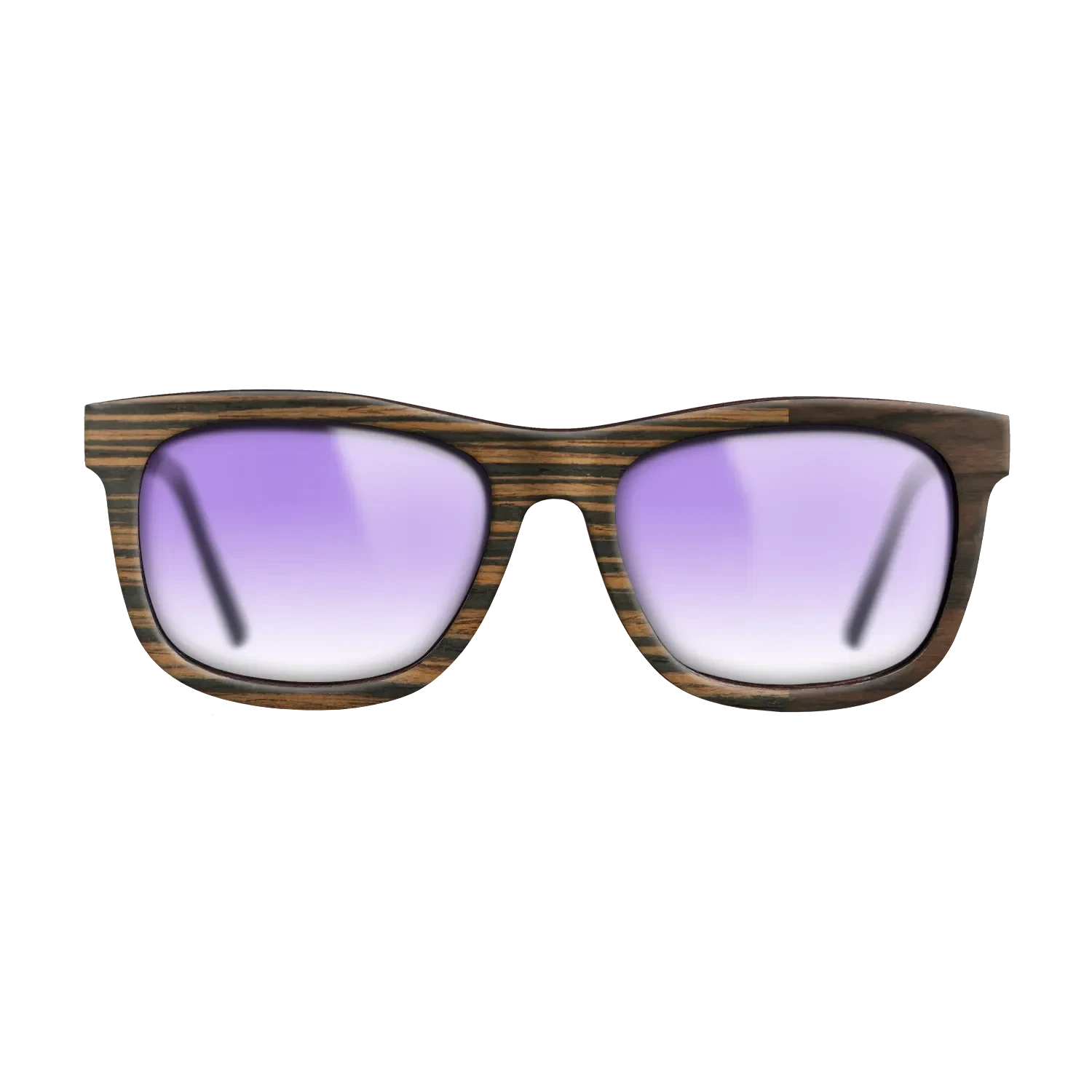 Italian Ebony,Ziricote Dark Quartered: Splice - The Hero - Square - SIRIS wood optic