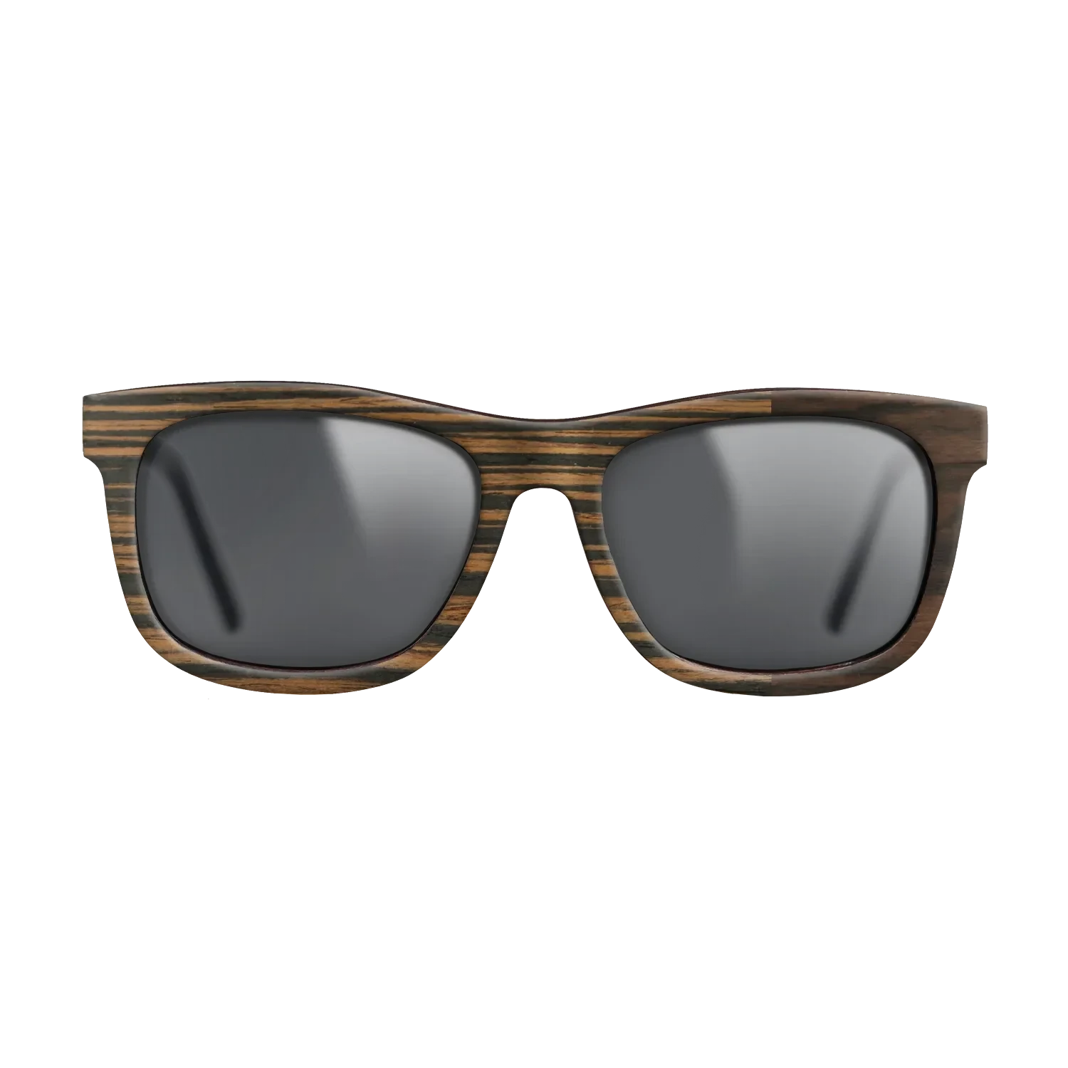 Italian Ebony,Ziricote Dark Quartered: Splice - The Hero - Square - SIRIS wood optic