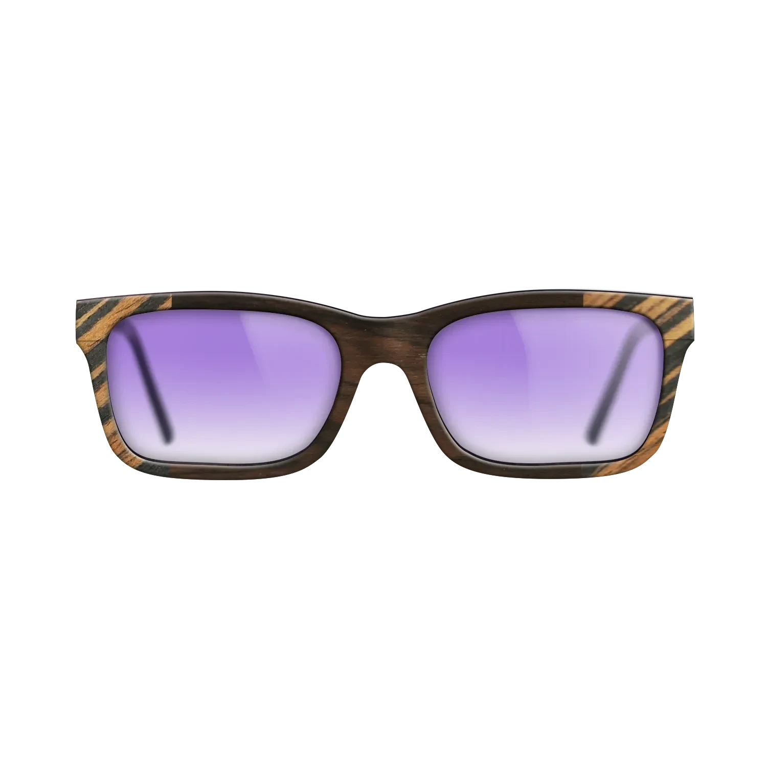 Ziricote Dark Quartered,Italian Ebony: Bauhaus - The Sage - Rectangle - SIRIS wood optic