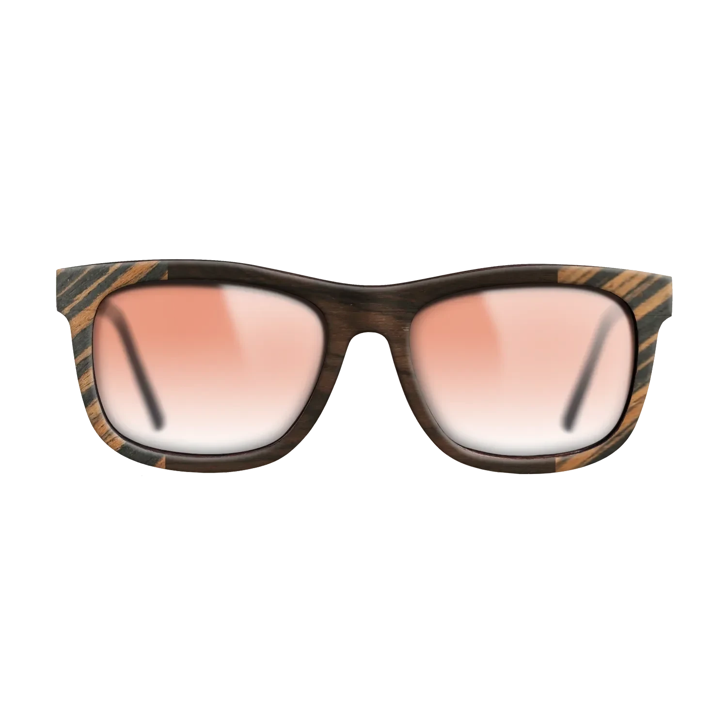 Ziricote Dark Quartered,Italian Ebony: Bauhaus - The Hero - Square - SIRIS wood optic