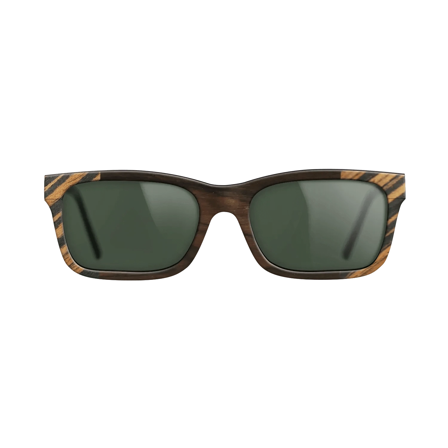 Ziricote Dark Quartered,Italian Ebony: Bauhaus - The Sage - Rectangle - SIRIS wood optic