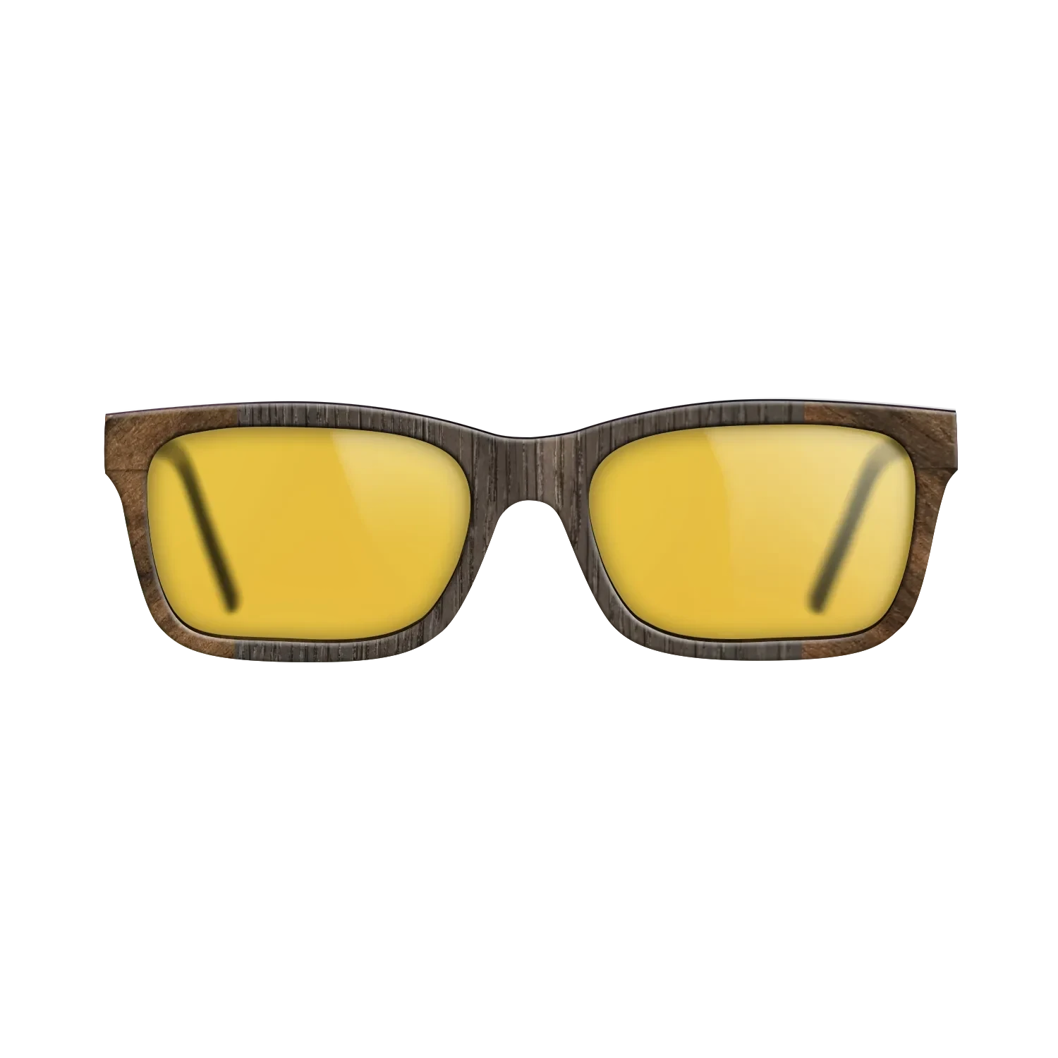Ziricote Dark Quartered,Wenge: Bauhaus - The Sage - Rectangle - SIRIS wood optic