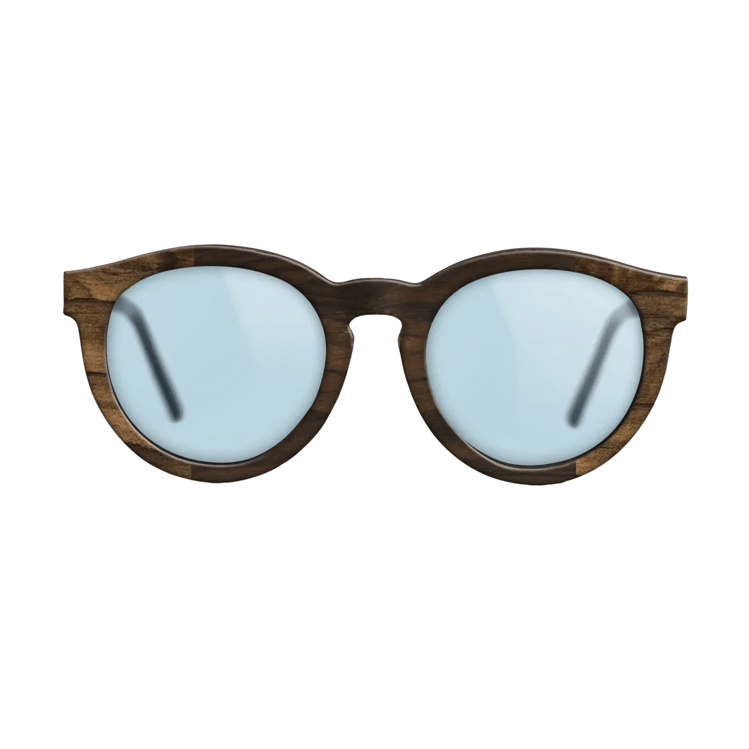 Ziricote Dark Quartered,Ziricote Light Quartered,Fumed Oak: Recursive - The Rebel - Round - SIRIS wood optic