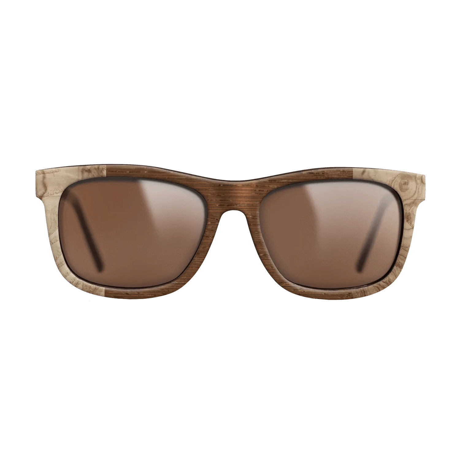 Olive Burl,Wenge: Bauhaus - The Hero - Square - SIRIS wood optic
