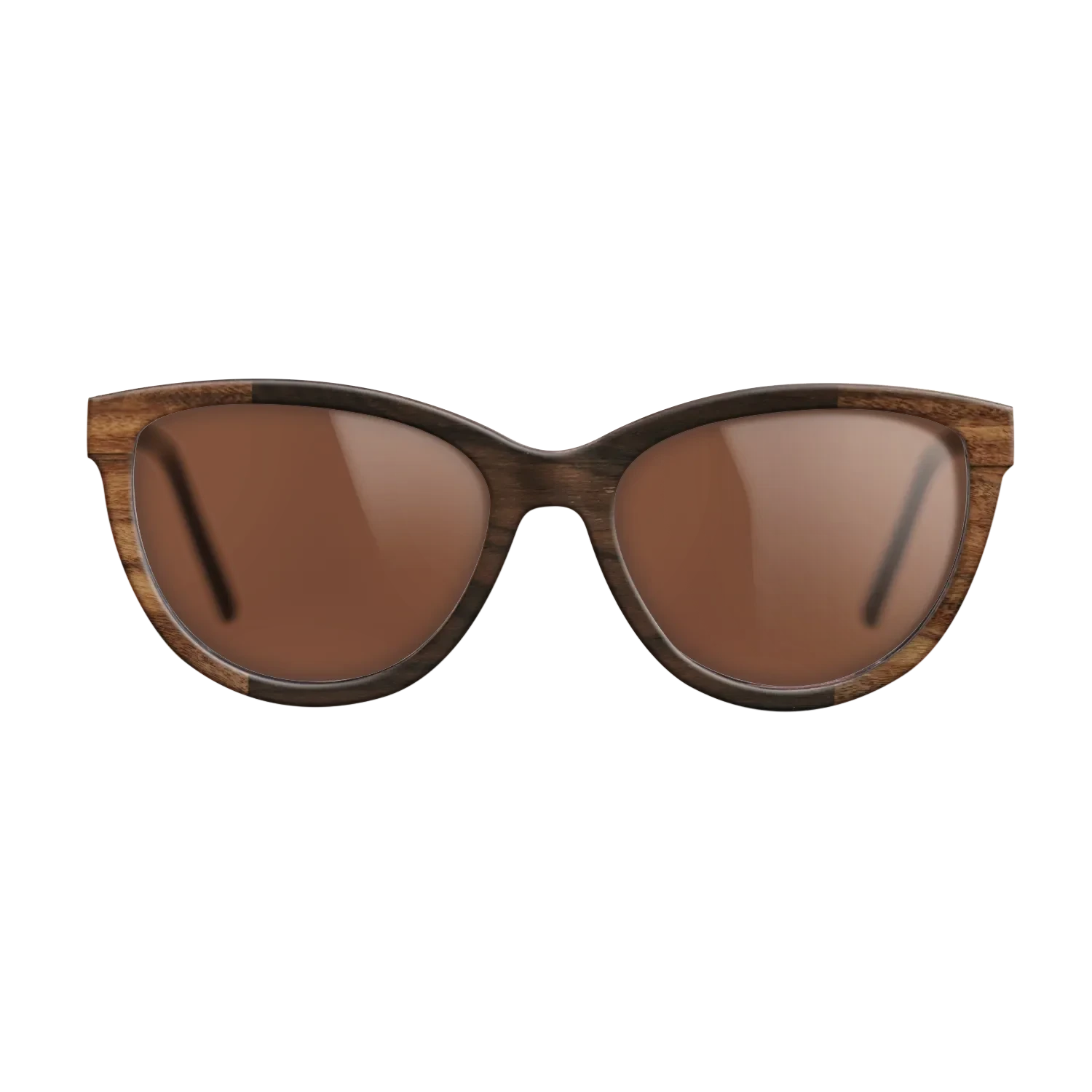 Ziricote Dark Quartered,Santos Rosewood Light: Bauhaus - The Maiden - Cat - SIRIS wood optic