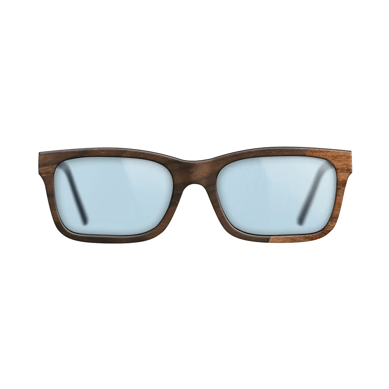 Ziricote Dark Quartered,Santos Rosewood Light: Dicut - The Sage - Rectangle - SIRIS wood optic