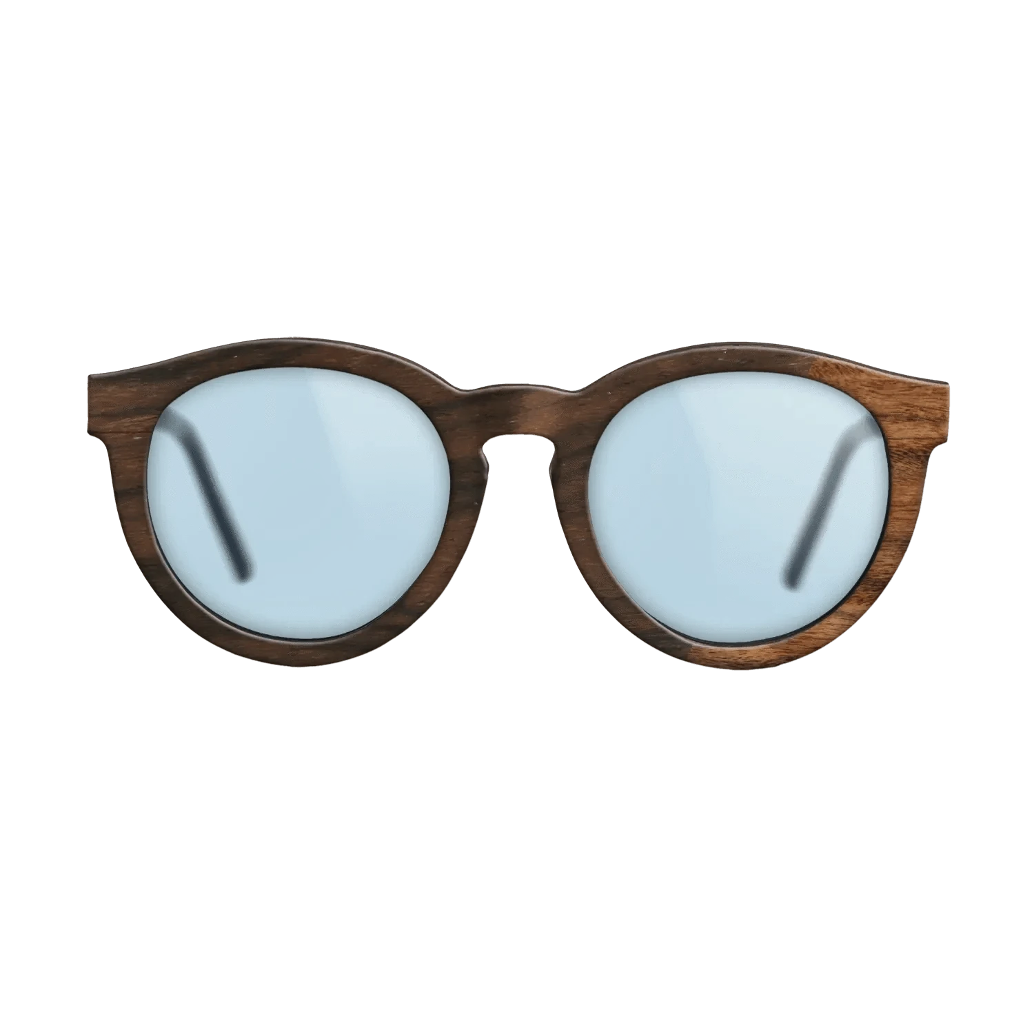 Ziricote Dark Quartered,Santos Rosewood Light: Dicut - The Rebel - Round - SIRIS wood optic