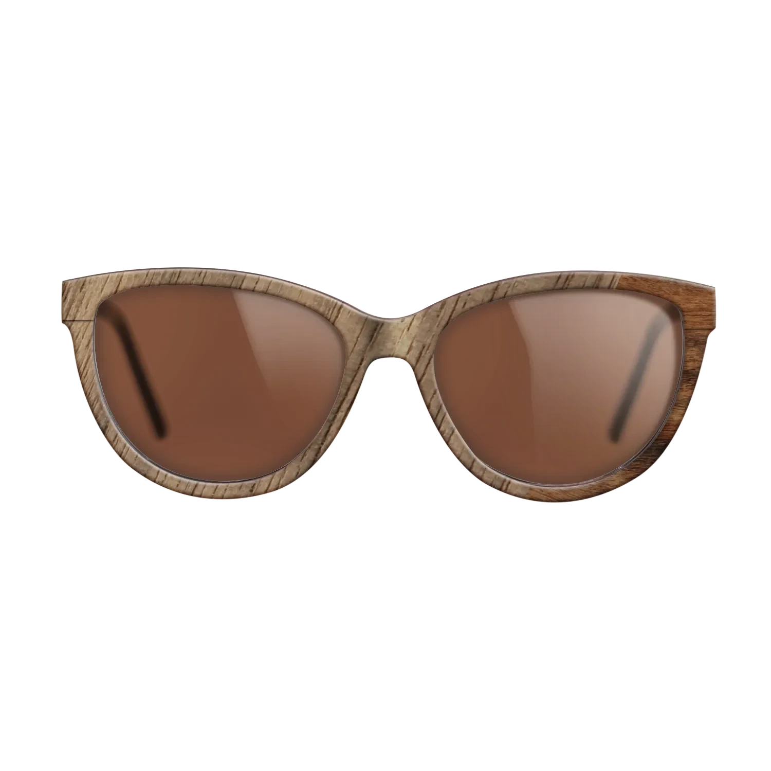 Walnut: Straight Grain,Santos Rosewood Light: Dicut - The Maiden - Cat - SIRIS wood optic