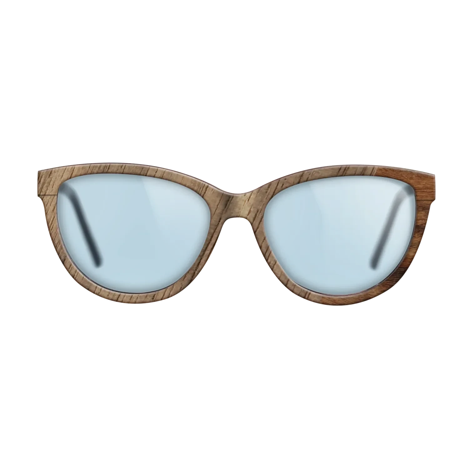 Walnut: Straight Grain,Santos Rosewood Light: Dicut - The Maiden - Cat - SIRIS wood optic