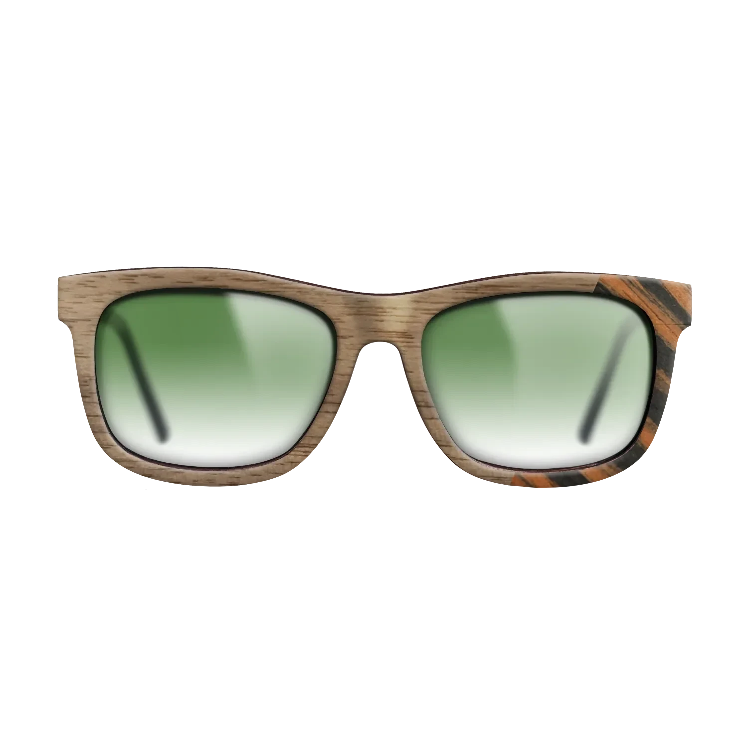Walnut: Straight Grain,Italian Ebony: Dicut - The Hero - Square - SIRIS wood optic