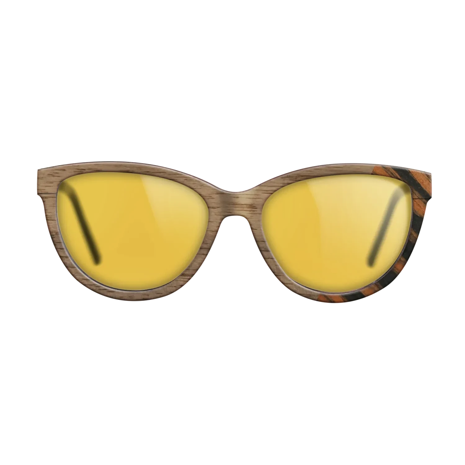 Walnut: Straight Grain,Italian Ebony: Dicut - The Maiden - Cat - SIRIS wood optic
