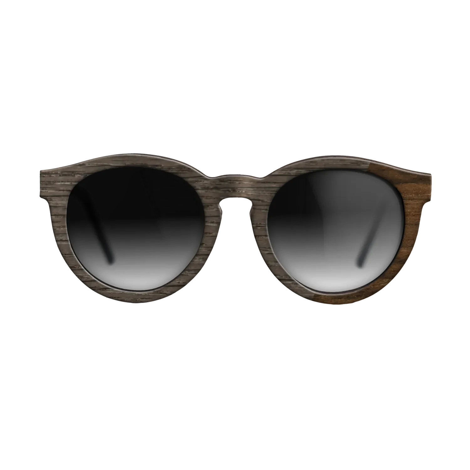 Ziricote Dark Quartered,Fumed Oak: Dicut - The Rebel - Round - SIRIS wood optic