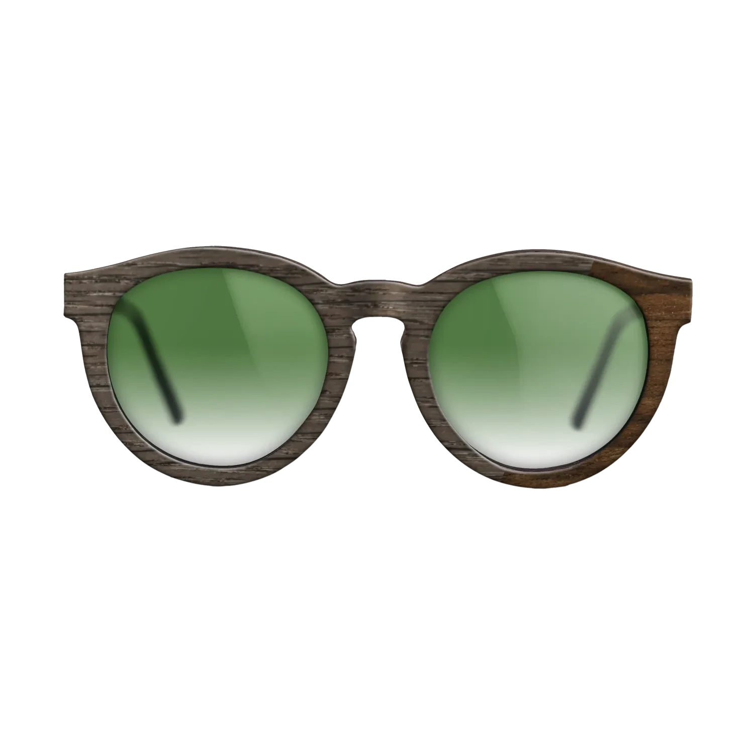 Ziricote Dark Quartered,Fumed Oak: Dicut - The Rebel - Round - SIRIS wood optic