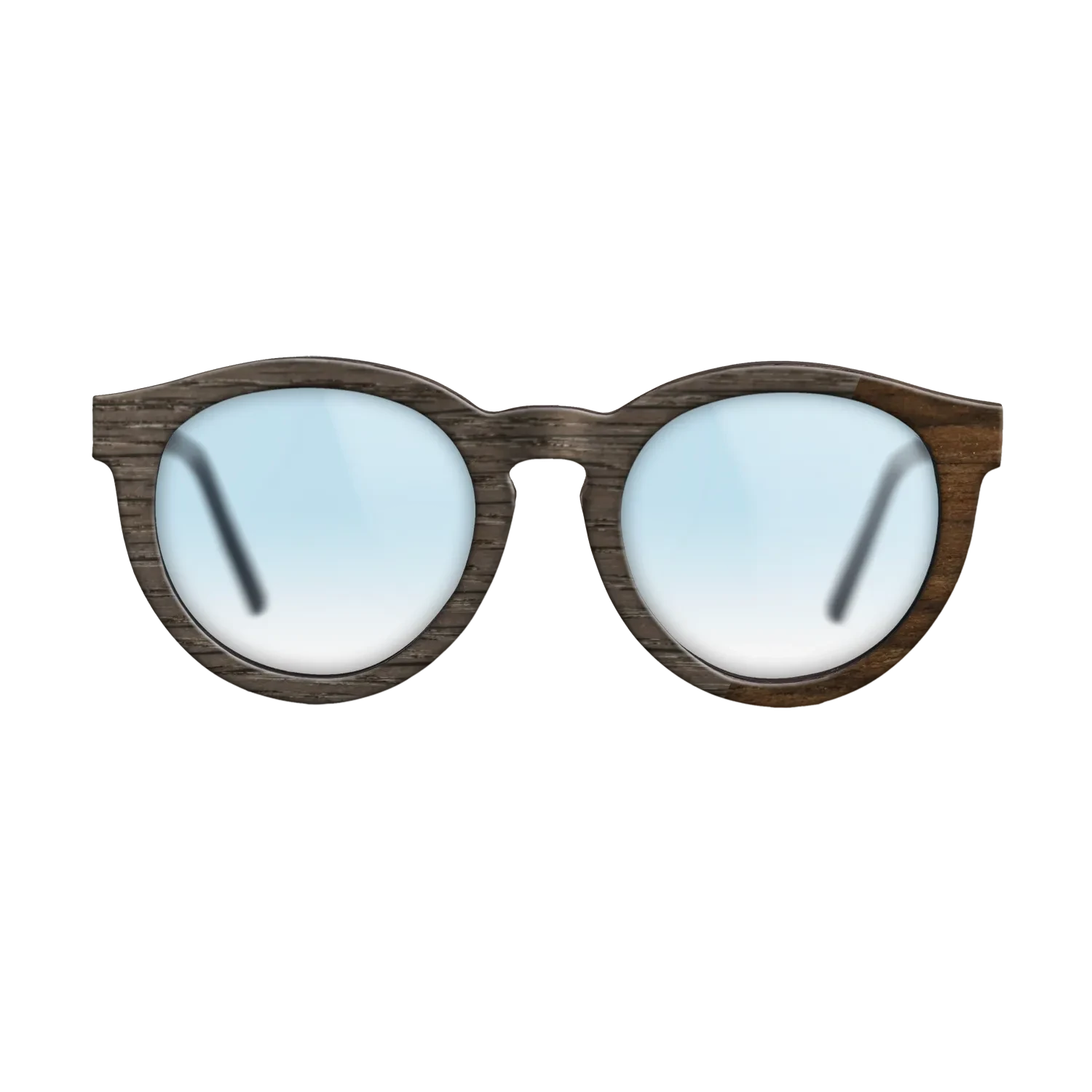 Ziricote Dark Quartered,Fumed Oak: Dicut - The Rebel - Round - SIRIS wood optic