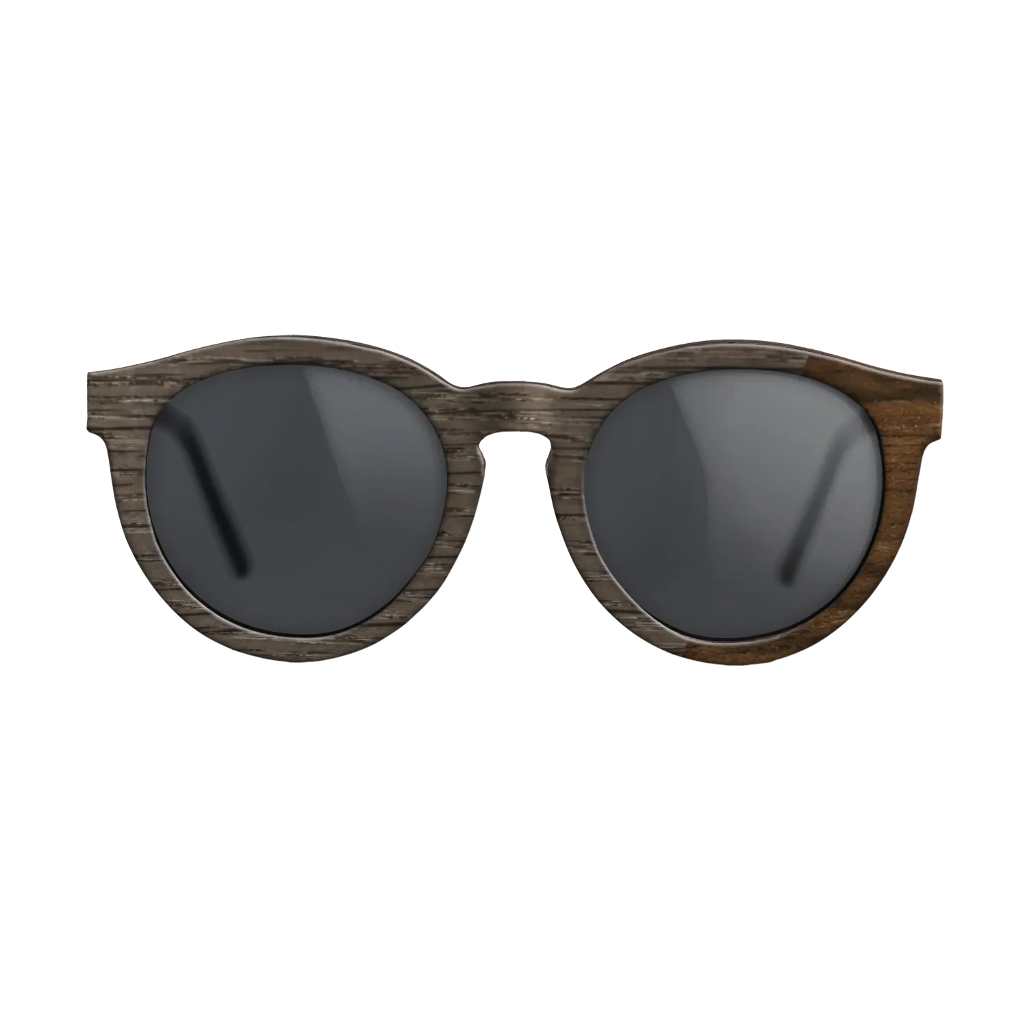 Ziricote Dark Quartered,Fumed Oak: Dicut - The Rebel - Round - SIRIS wood optic
