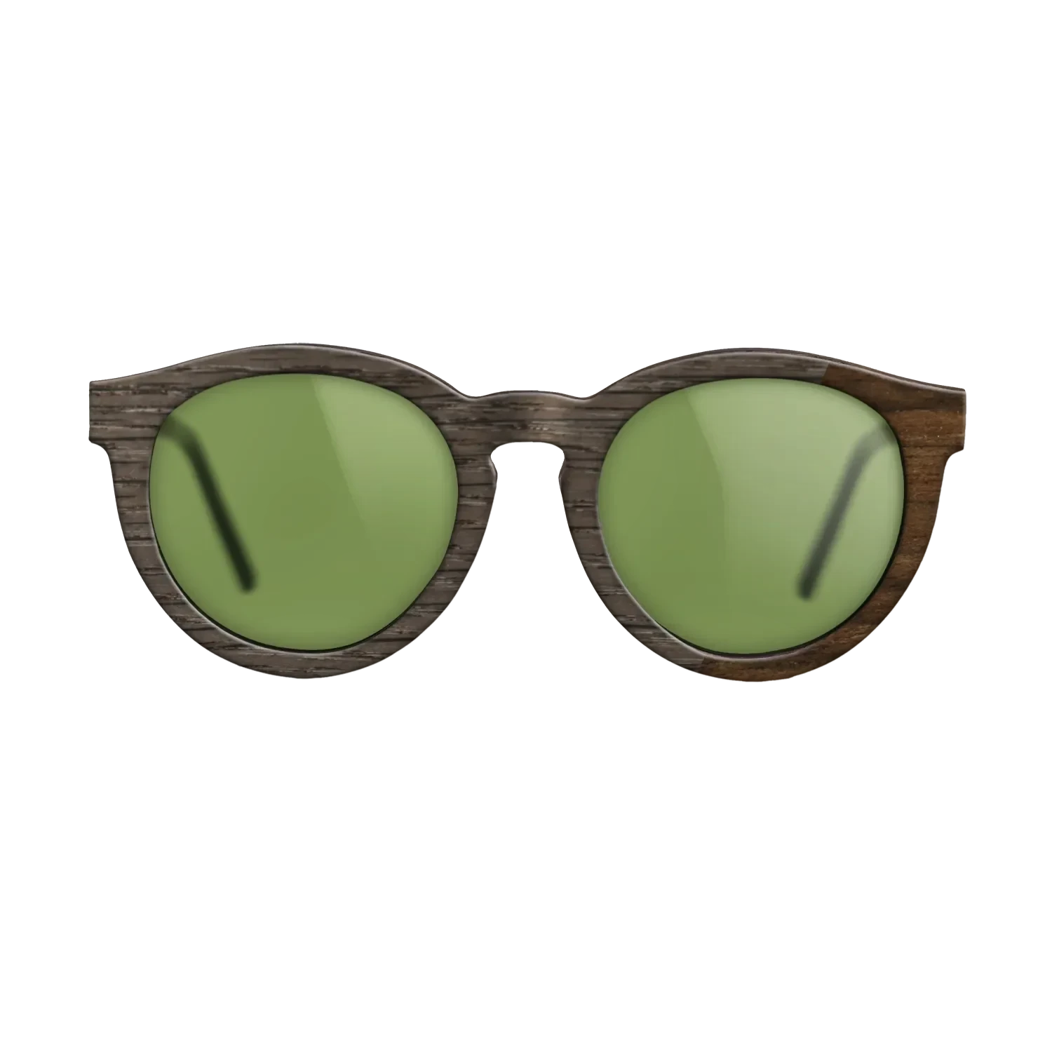Ziricote Dark Quartered,Fumed Oak: Dicut - The Rebel - Round - SIRIS wood optic