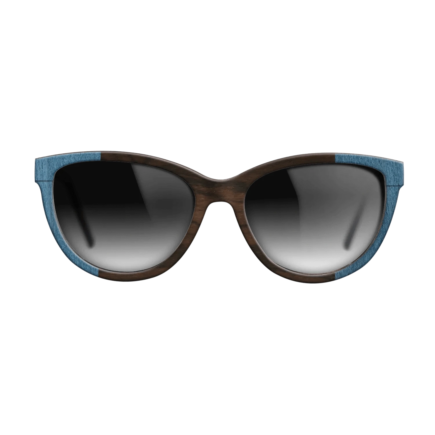 Wenge,Poplar Dyed: Blue Denim,Ziricote Dark Quartered: Recursive - The Maiden - Cat - SIRIS wood optic