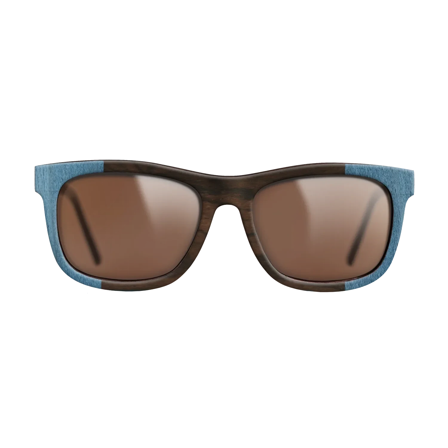 Wenge,Poplar Dyed: Blue Denim,Ziricote Dark Quartered: Recursive - The Hero - Square - SIRIS wood optic