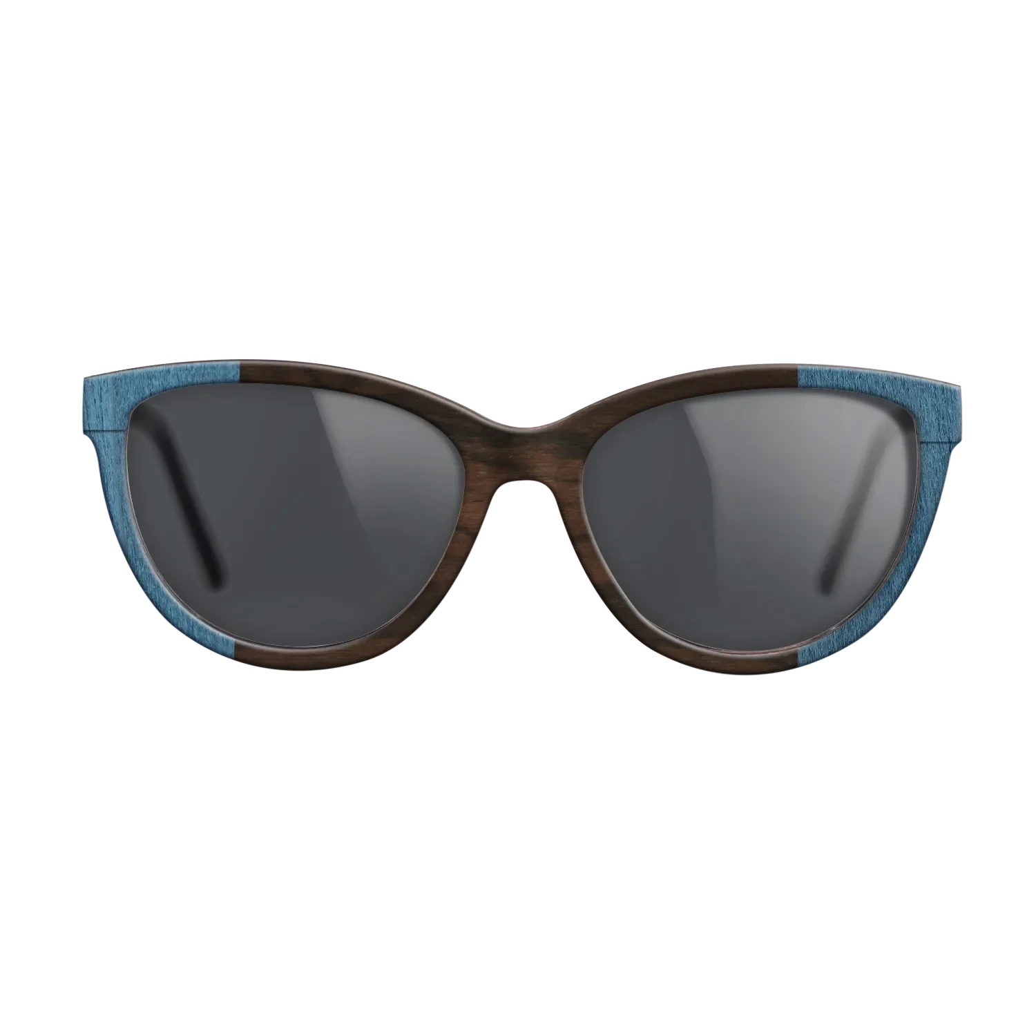 Wenge,Poplar Dyed: Blue Denim,Ziricote Dark Quartered: Recursive - The Maiden - Cat - SIRIS wood optic
