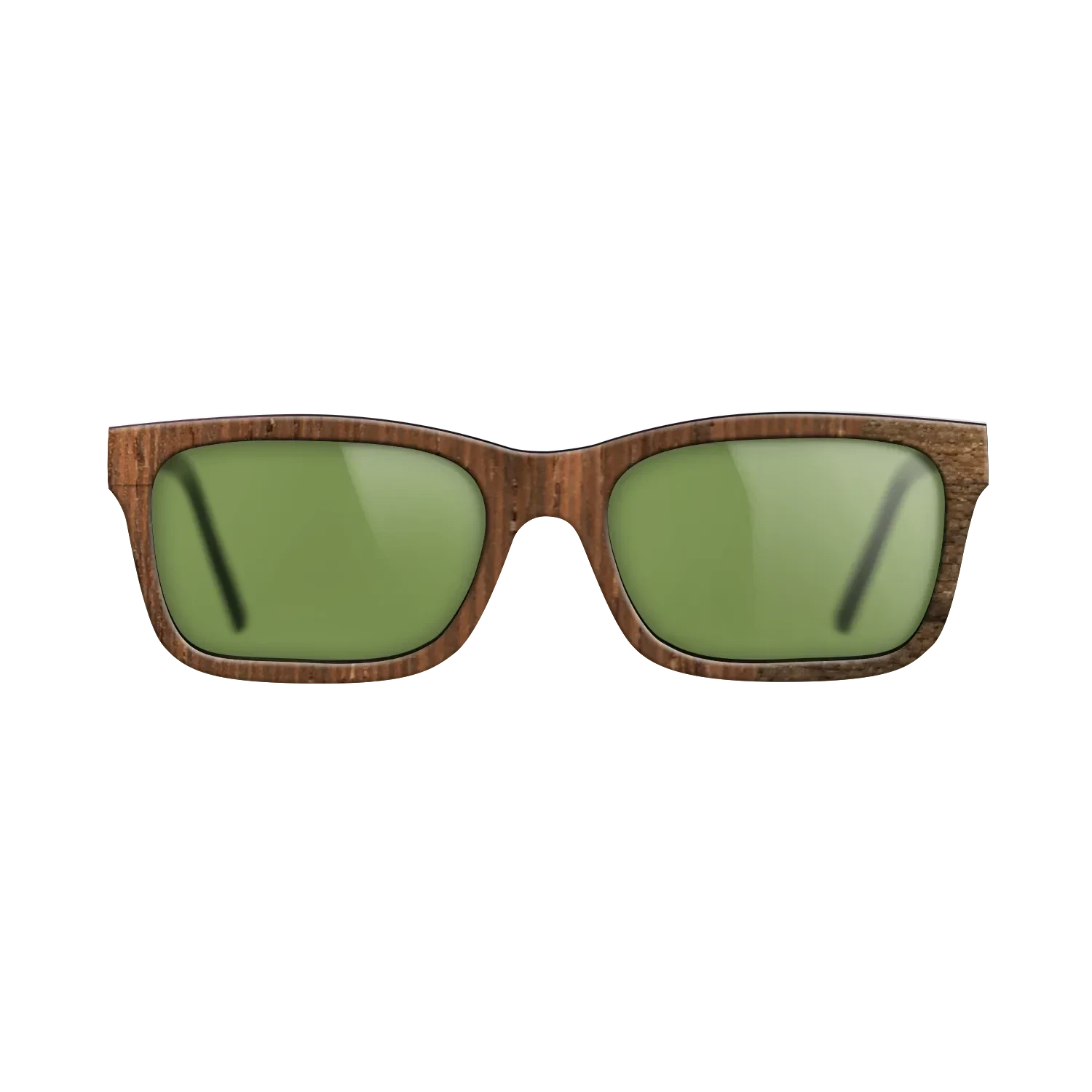 Wenge,Ziricote Dark Quartered: Dicut - The Sage - Rectangle - SIRIS wood optic