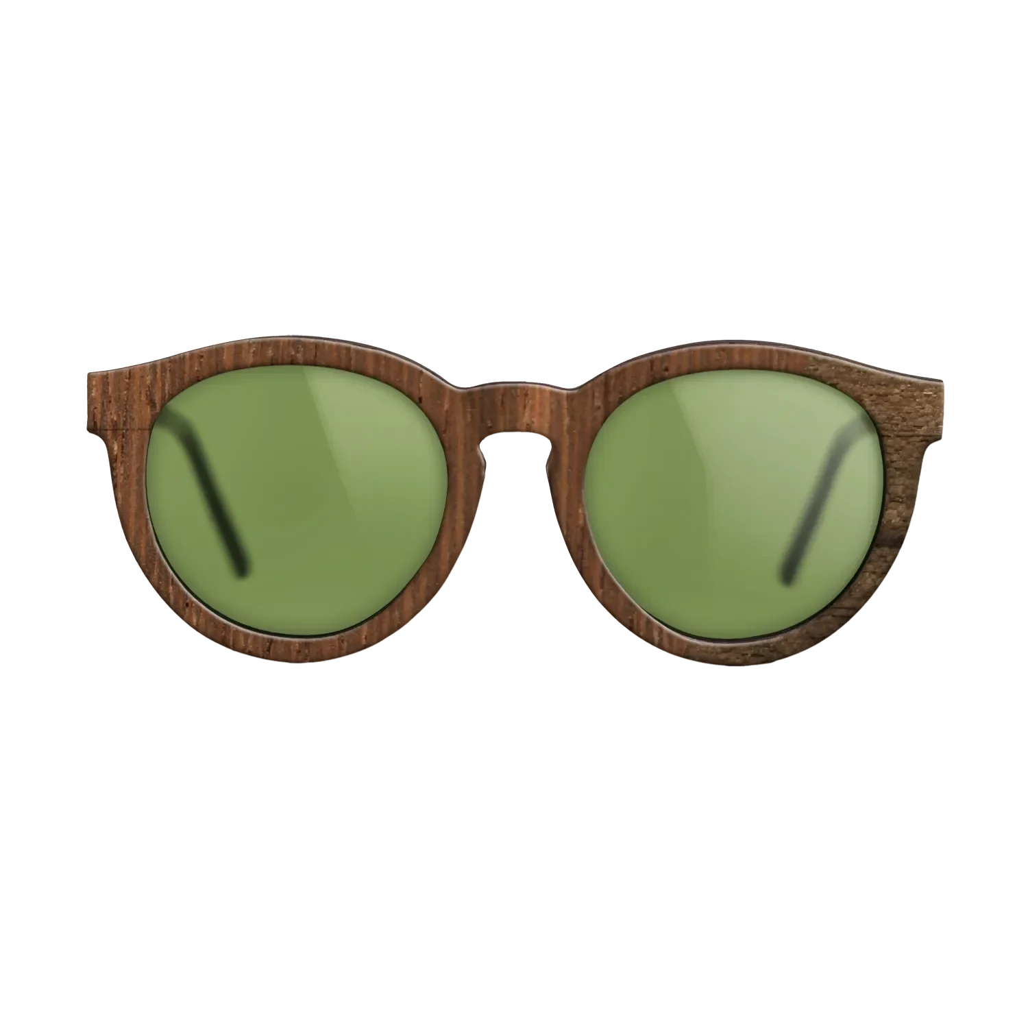 Wenge,Ziricote Dark Quartered: Dicut - The Rebel - Round - SIRIS wood optic