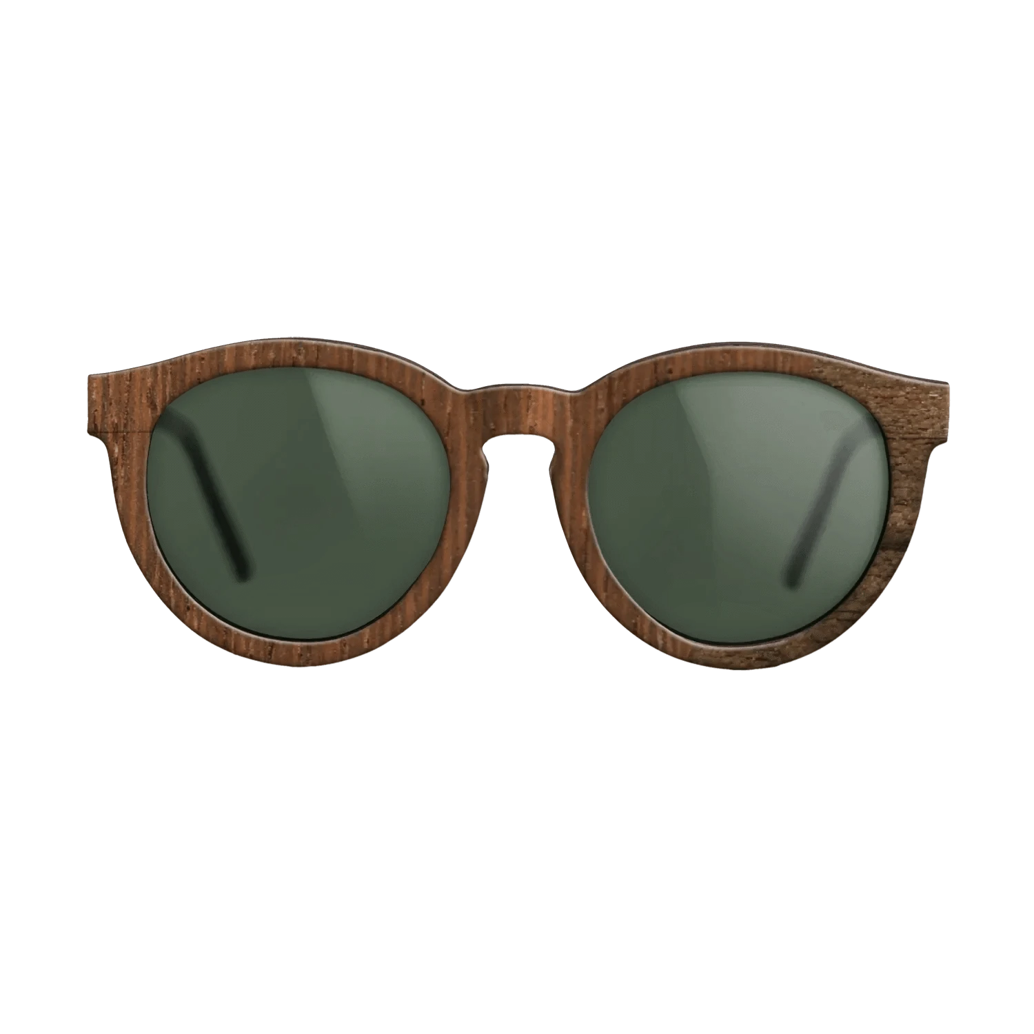 Wenge,Ziricote Dark Quartered: Dicut - The Rebel - Round - SIRIS wood optic