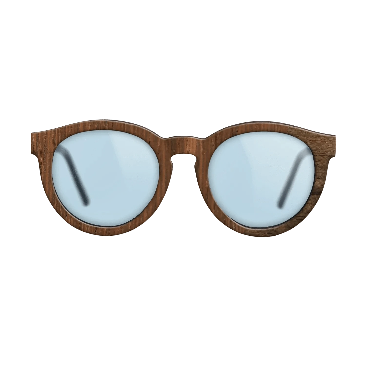 Wenge,Ziricote Dark Quartered: Dicut - The Rebel - Round - SIRIS wood optic