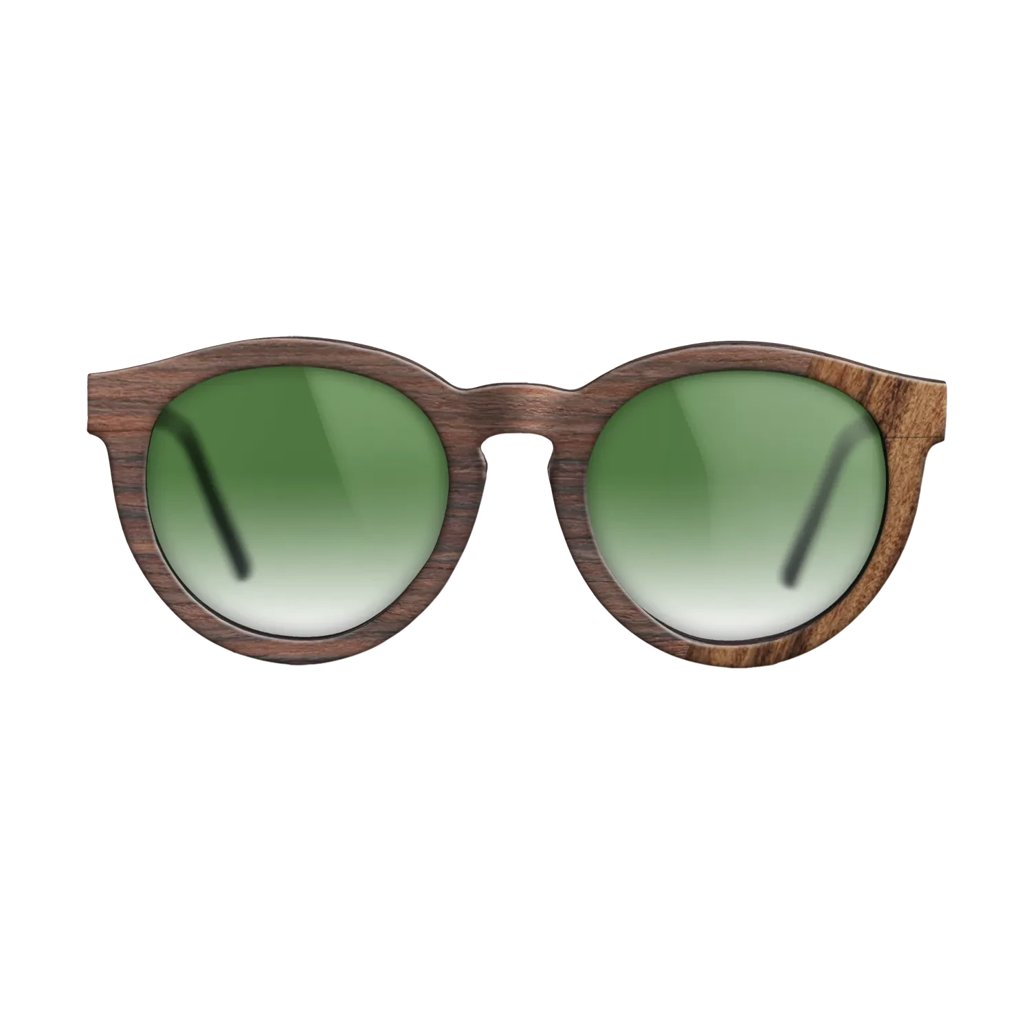 Rosewood Reconstituted,Santos Rosewood Light: Dicut - The Rebel - Round - SIRIS wood optic