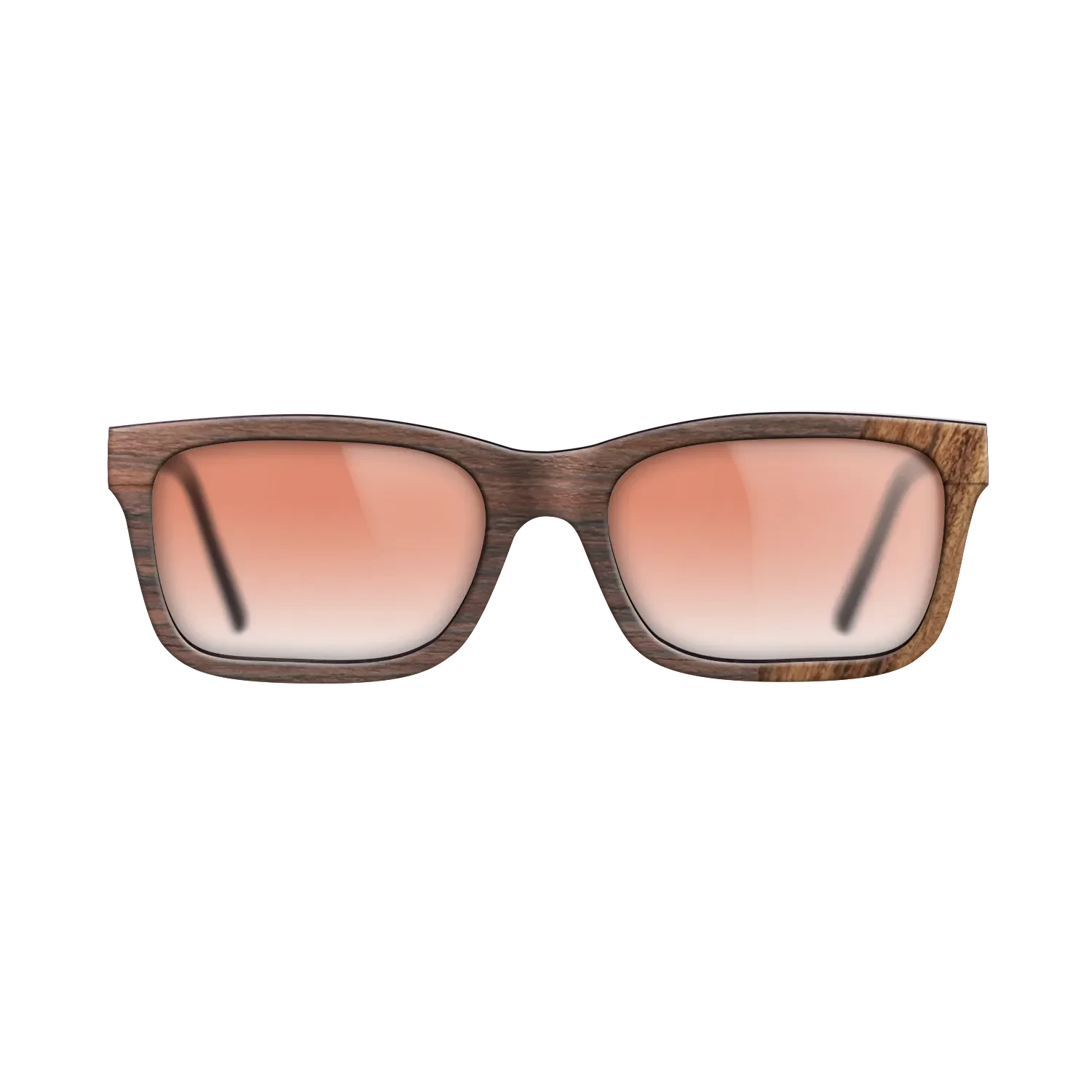 Rosewood Reconstituted,Santos Rosewood Light: Dicut - The Sage - Rectangle - SIRIS wood optic