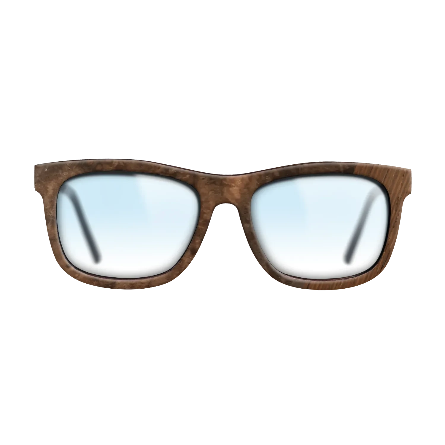 Walnut Burl,Wenge: Dicut - The Hero - Square - SIRIS wood optic